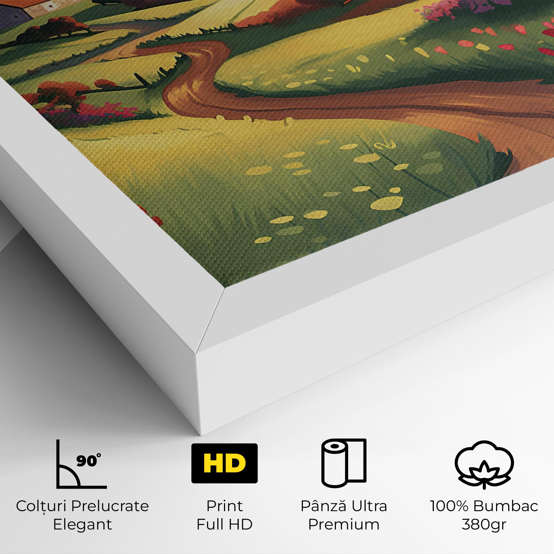Tablou Canvas Countryside Charm mockup 4