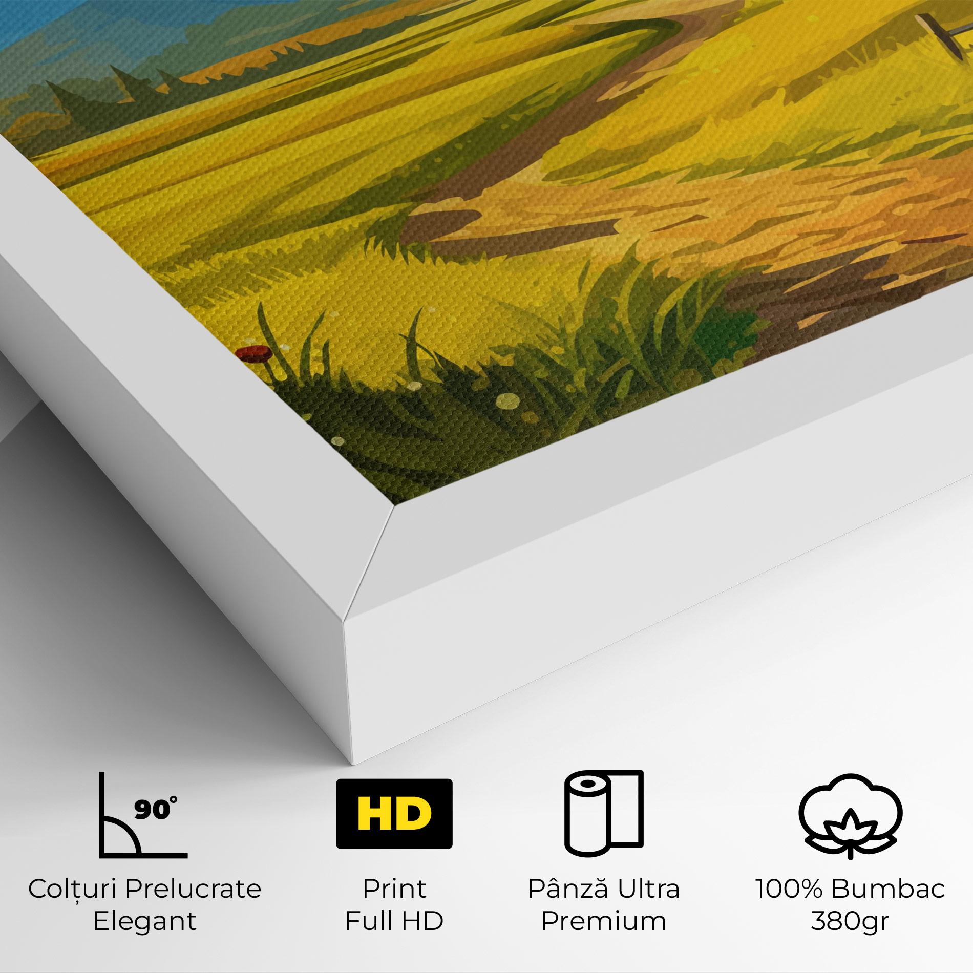 Tablou Canvas Daylight Rural View mockup 4