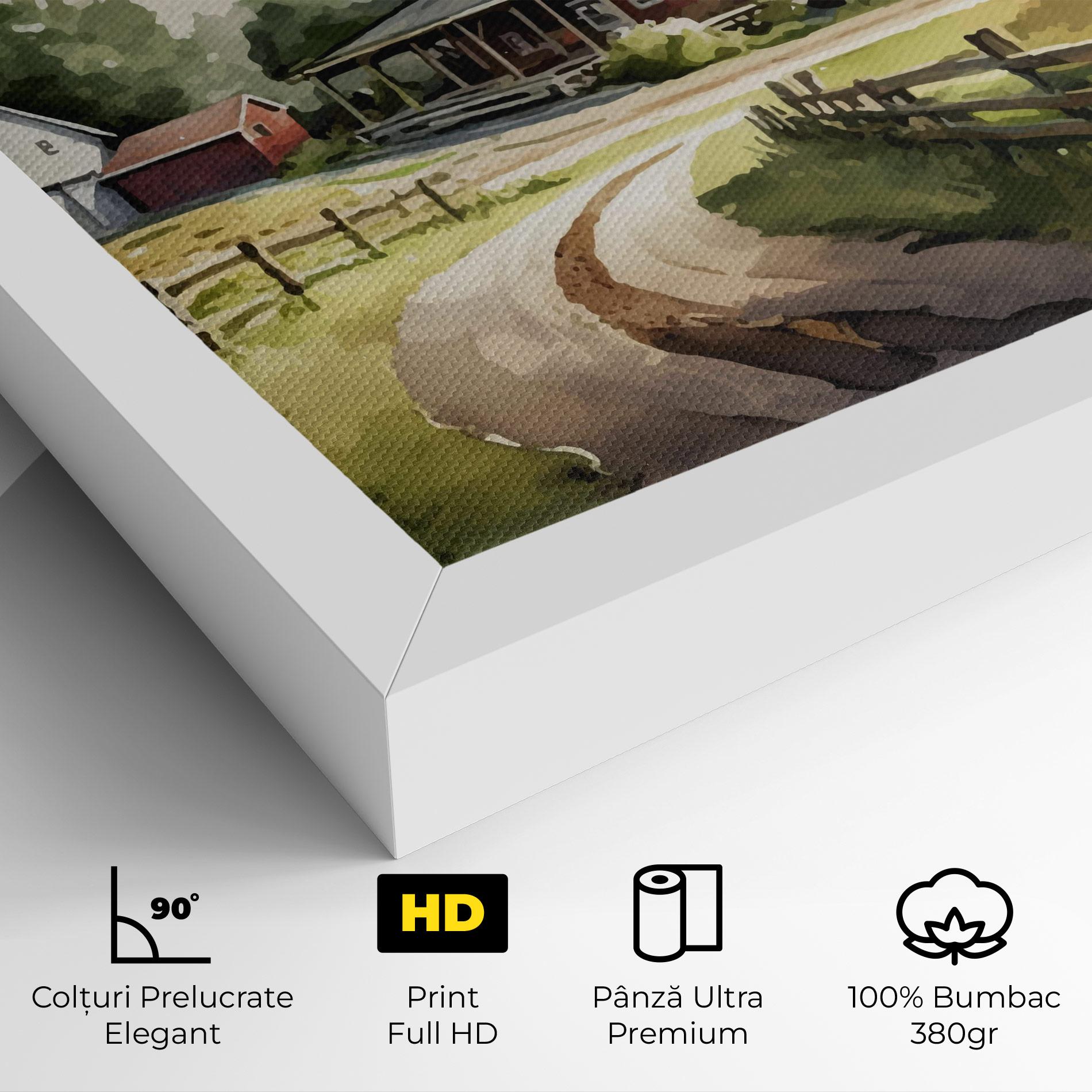 Tablou Canvas Farmhouse Painting mockup 4
