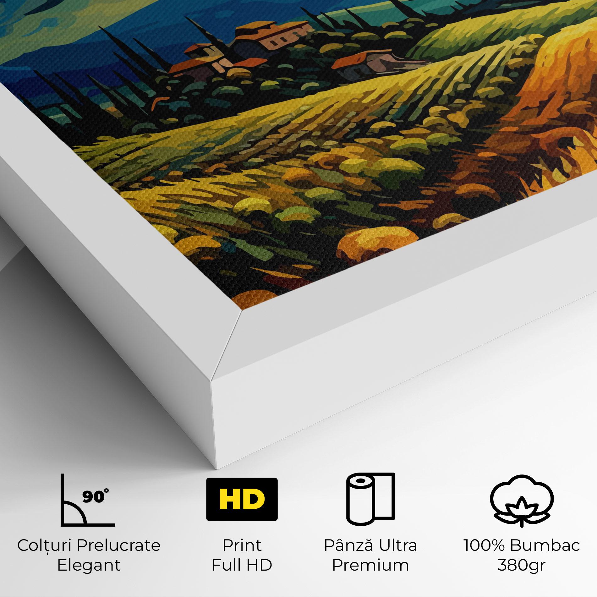 Tablou Canvas Rural Fantasy View mockup 4