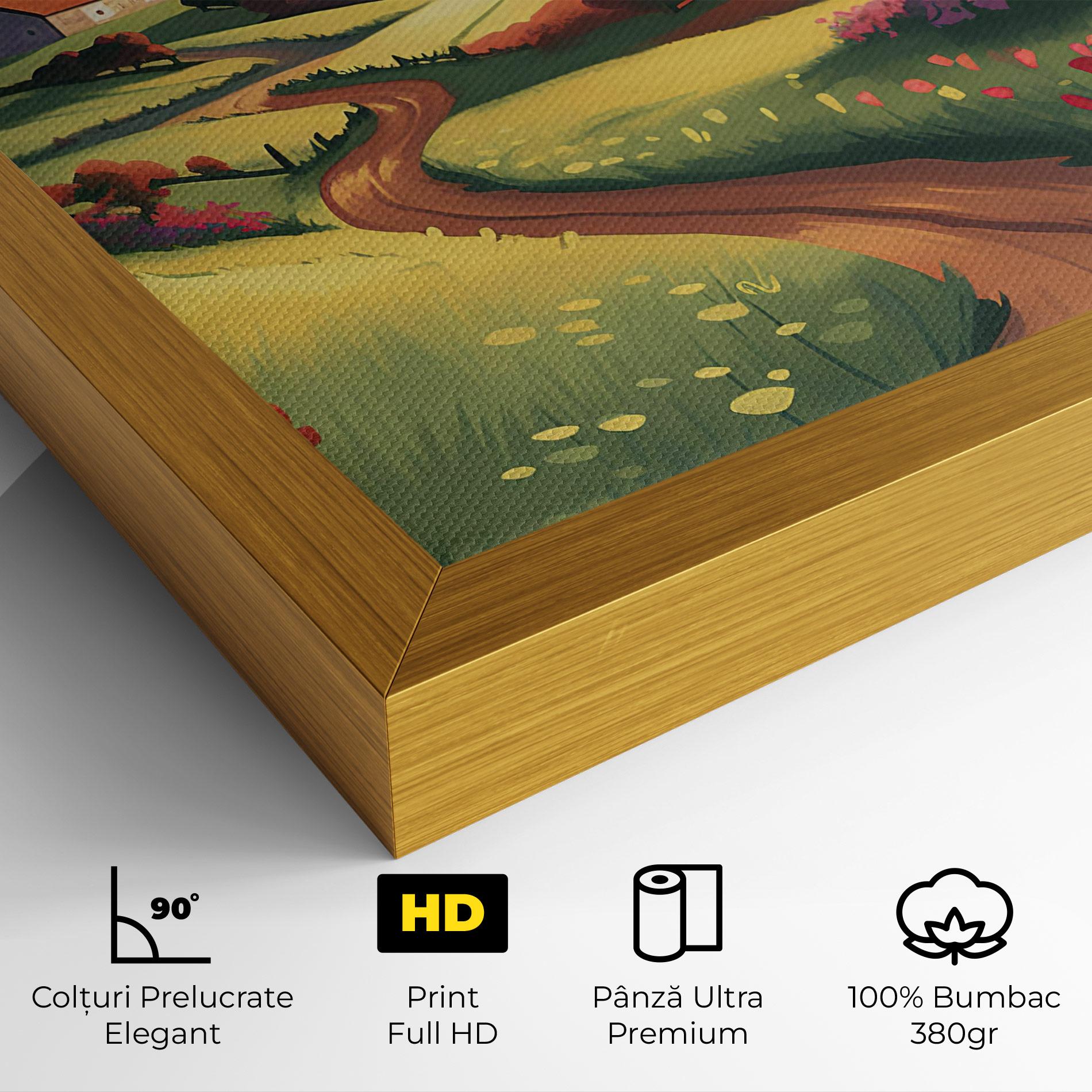 Tablou Canvas Countryside Charm mockup 4