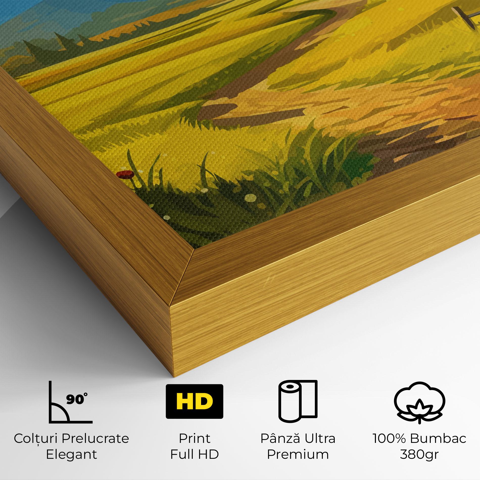 Tablou Canvas Daylight Rural View mockup 4