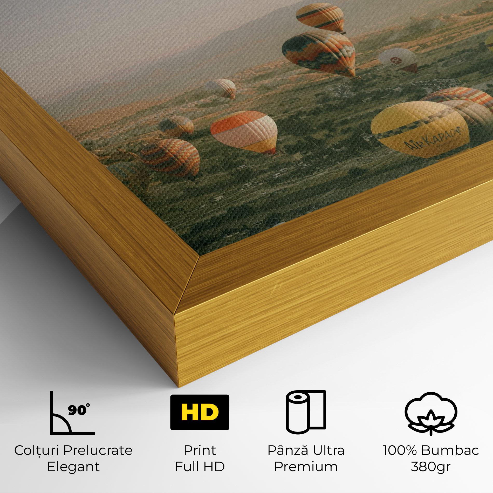 Tablou Canvas Hot Ballons mockup 4
