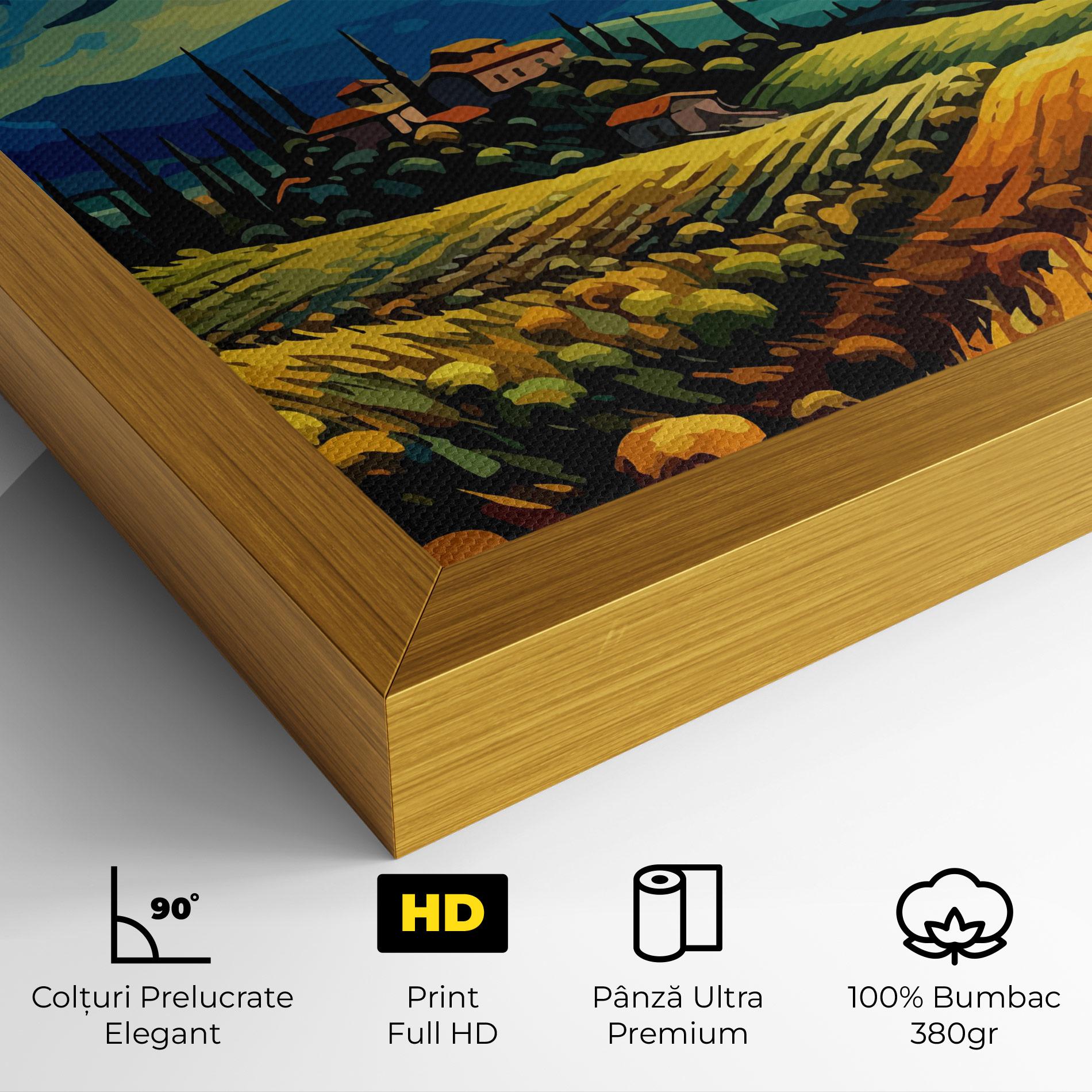 Tablou Canvas Rural Fantasy View mockup 4