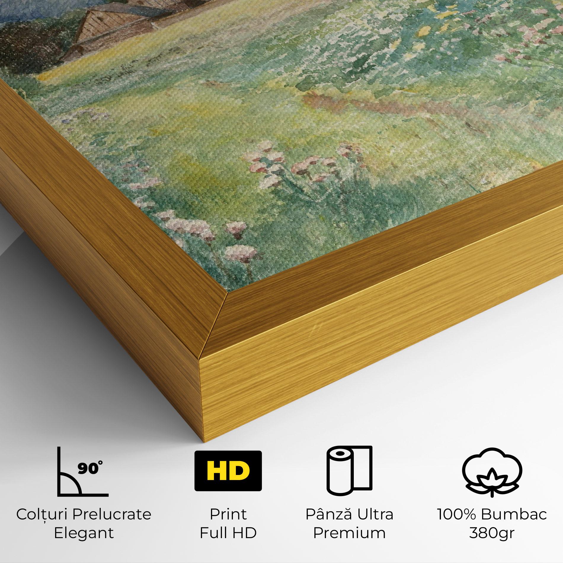 Tablou Canvas Rural Painting Art mockup 4