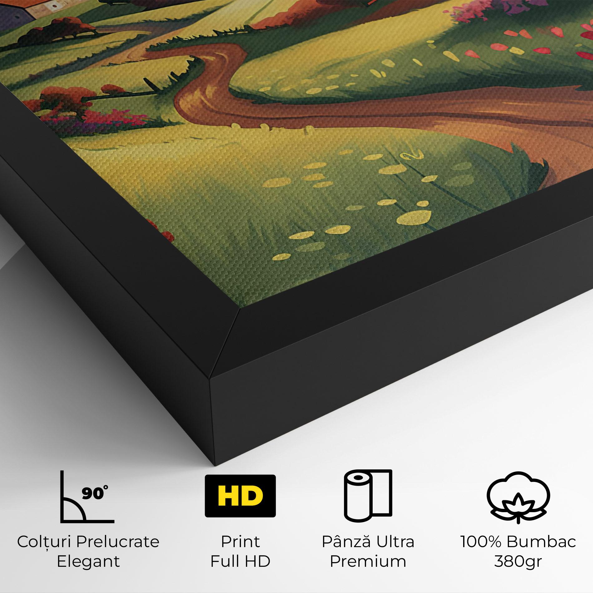 Tablou Canvas Countryside Charm mockup 4