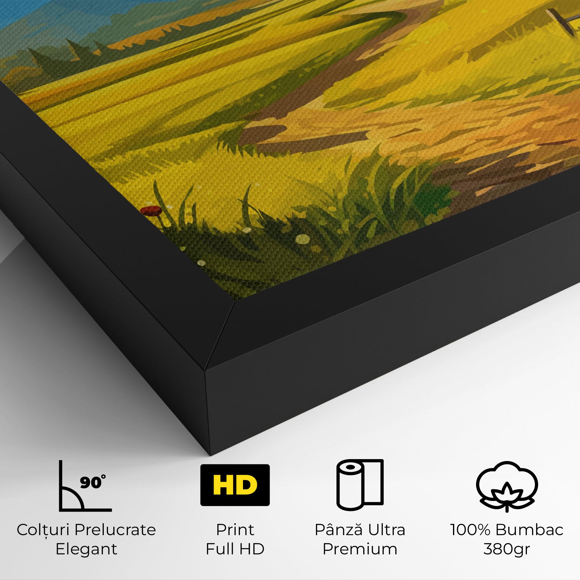 Tablou Canvas Daylight Rural View mockup 4