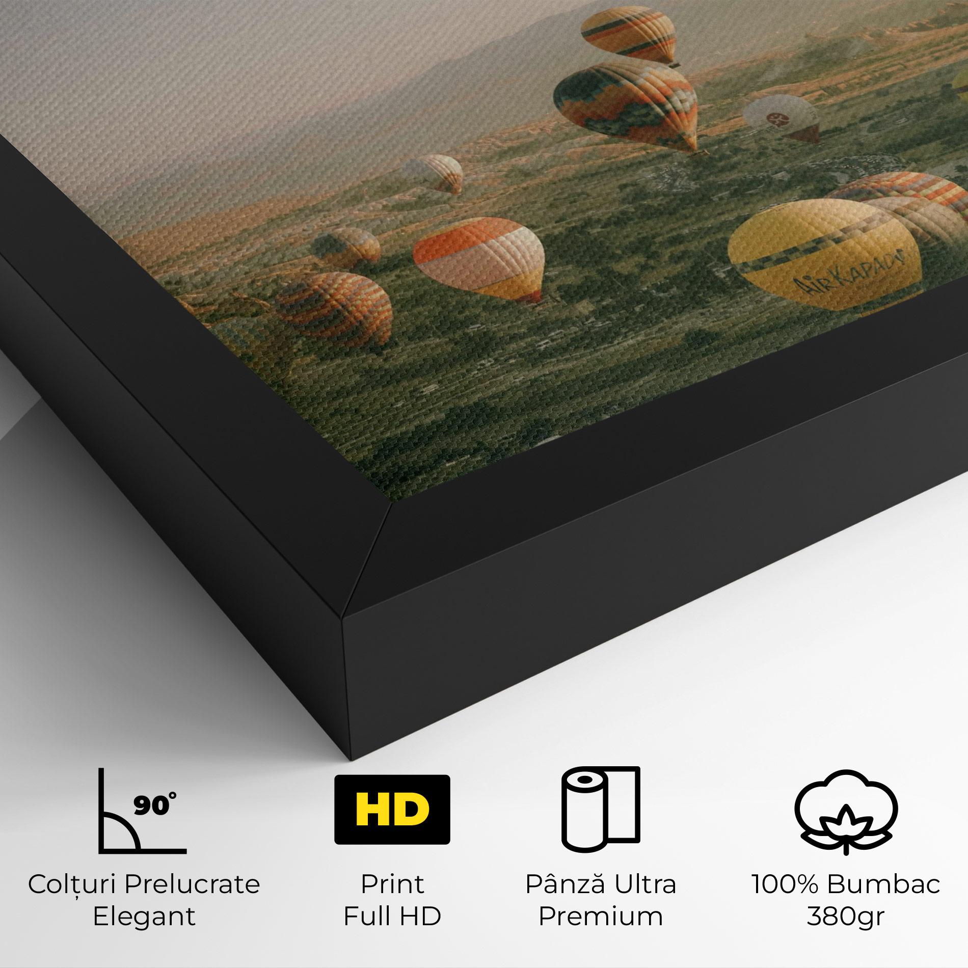 Tablou Canvas Hot Ballons mockup 4