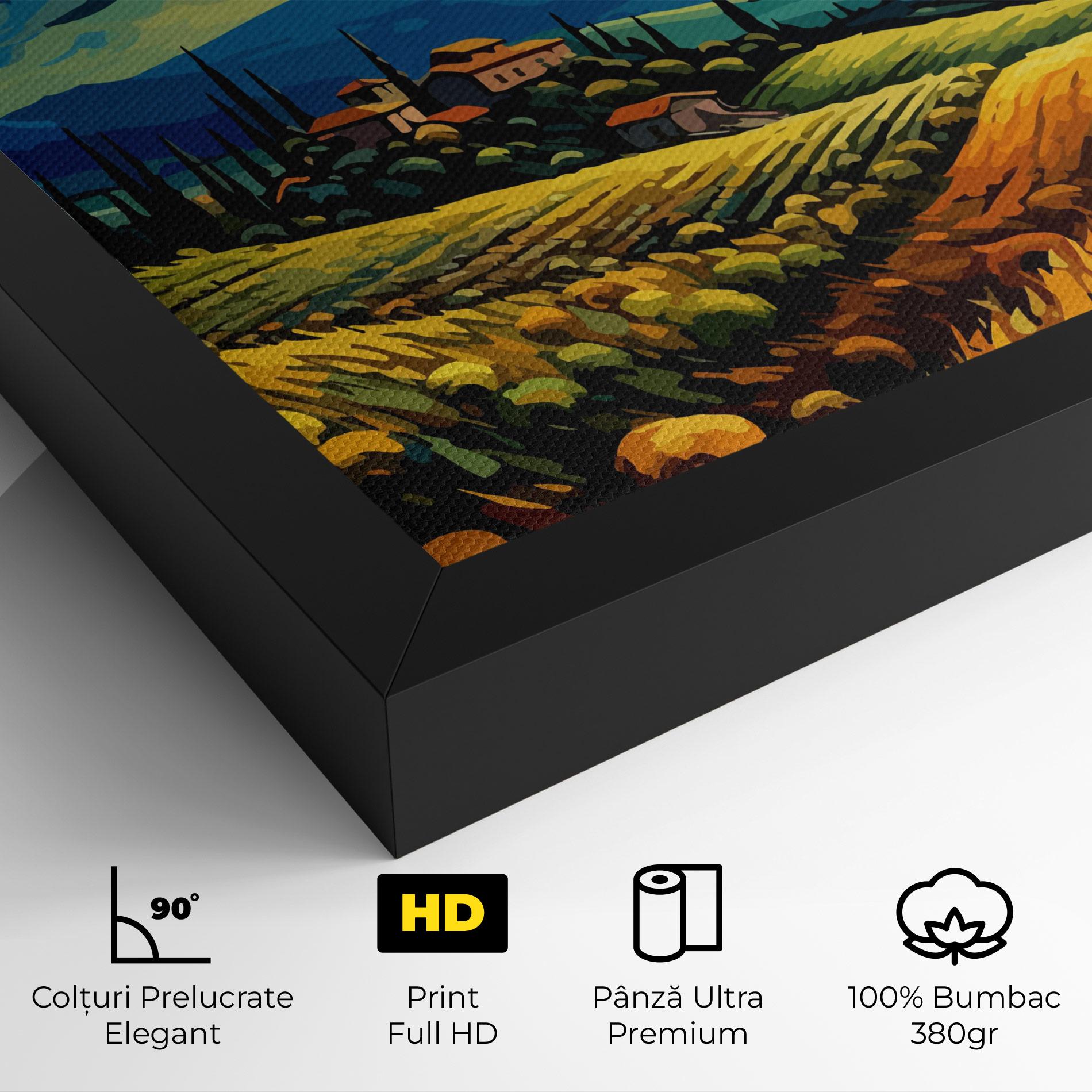 Tablou Canvas Rural Fantasy View mockup 4