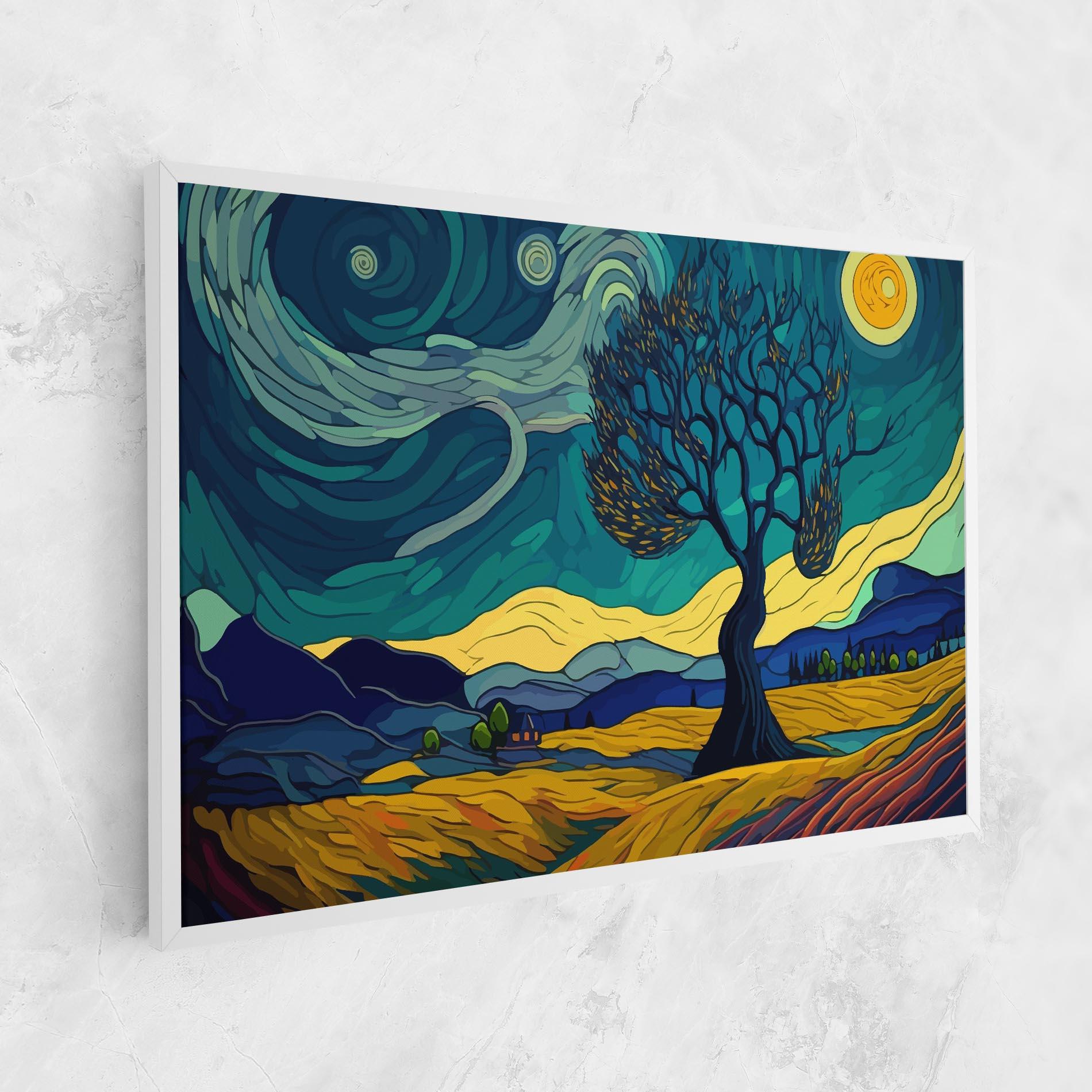 Tablou Canvas Abstract Rural Art mockup 1