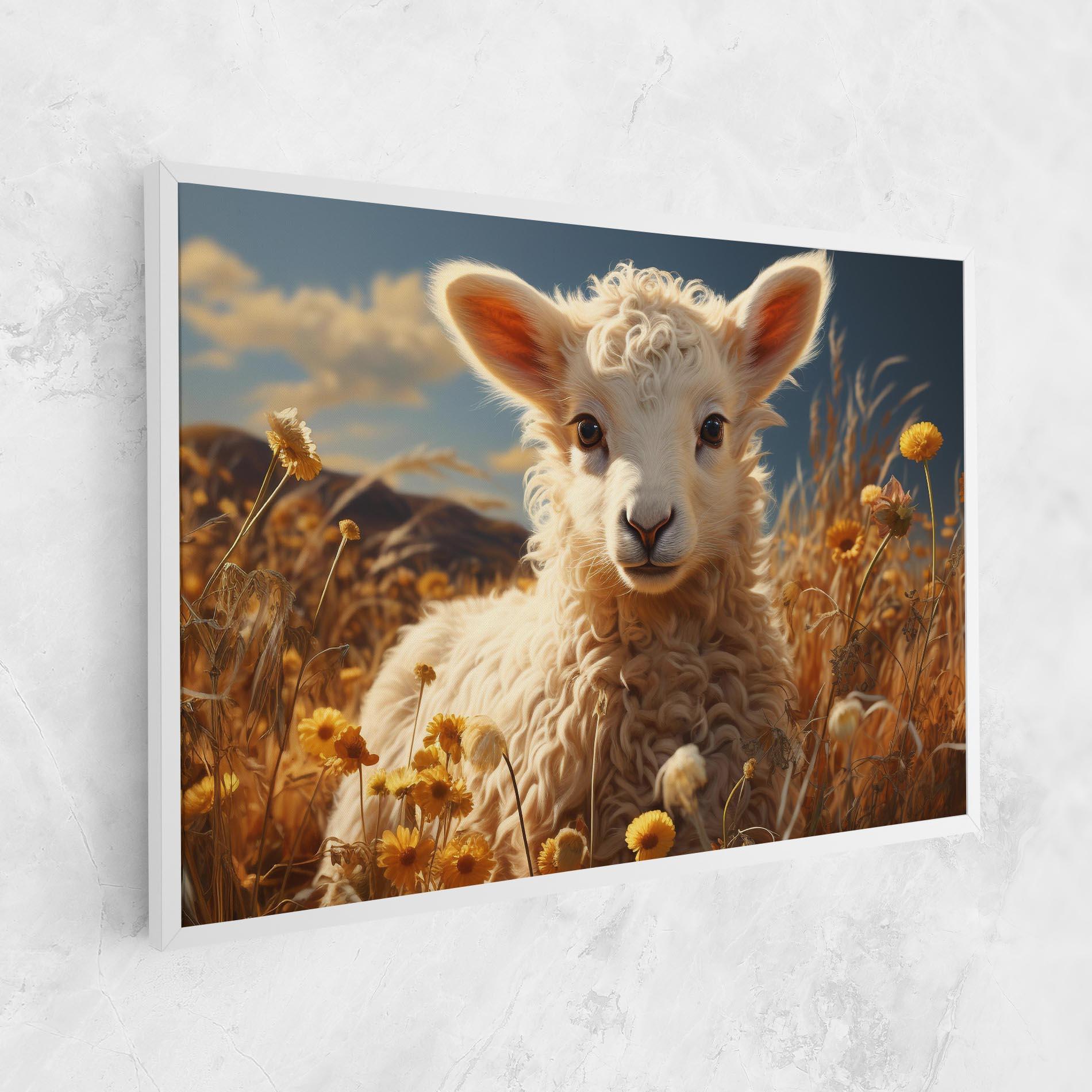 Tablou Canvas Animals Grazing mockup 1
