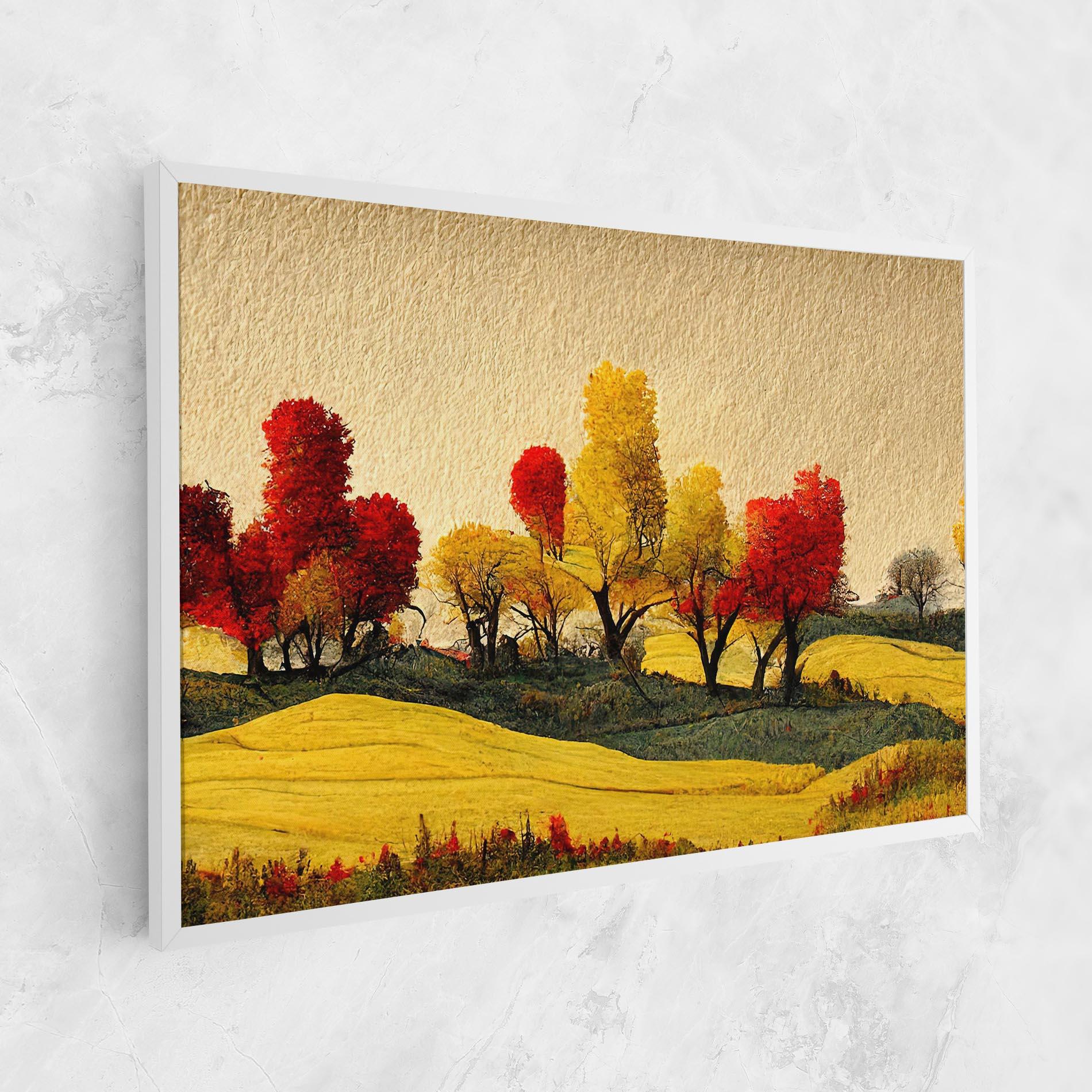 Tablou Canvas Autumn Paper Style mockup 1