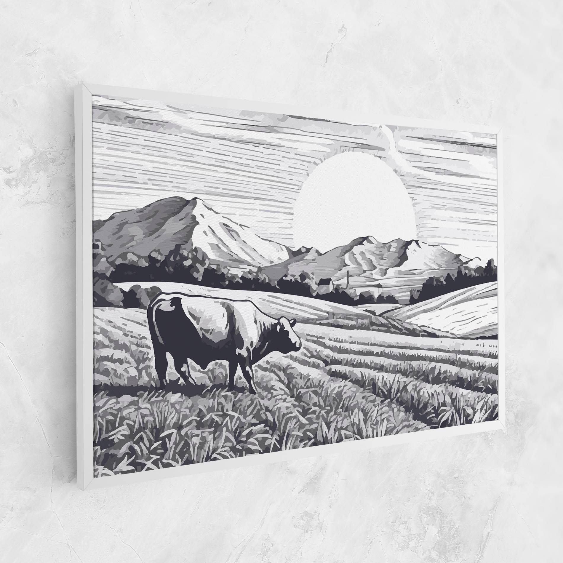 Cow Grey Ink mockup 1