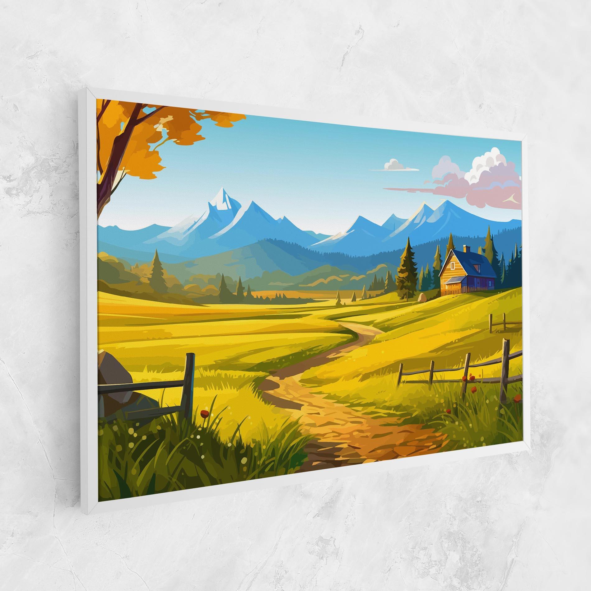 Tablou Canvas Daylight Rural View mockup 1