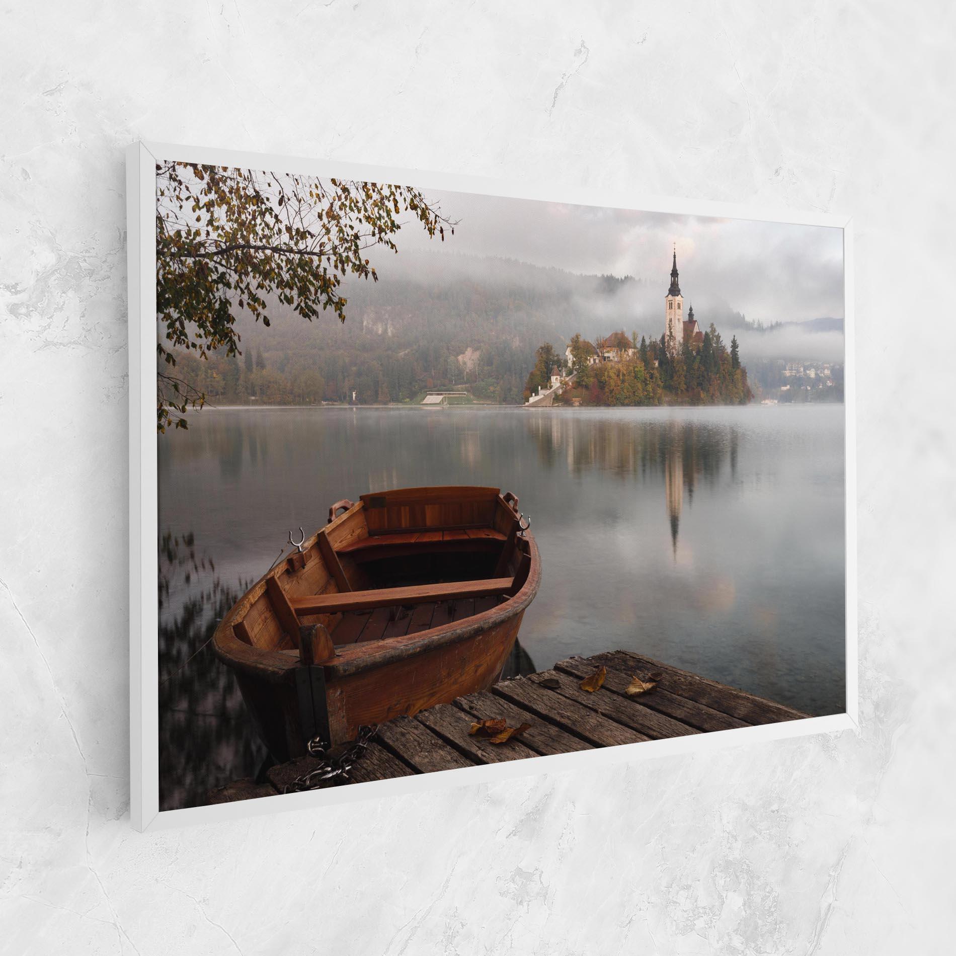 Tablou Canvas Lake Church mockup 1