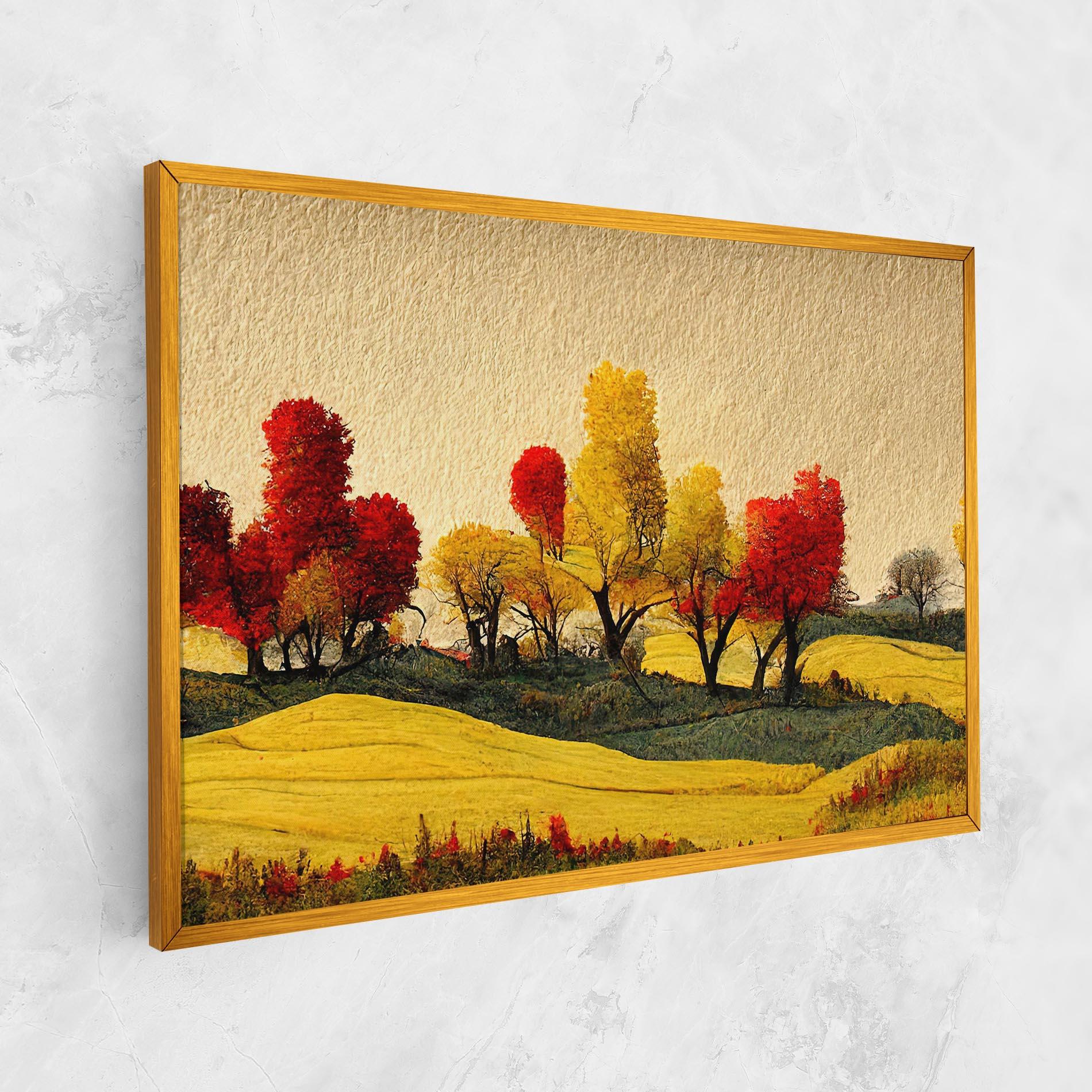 Tablou Canvas Autumn Paper Style mockup 1