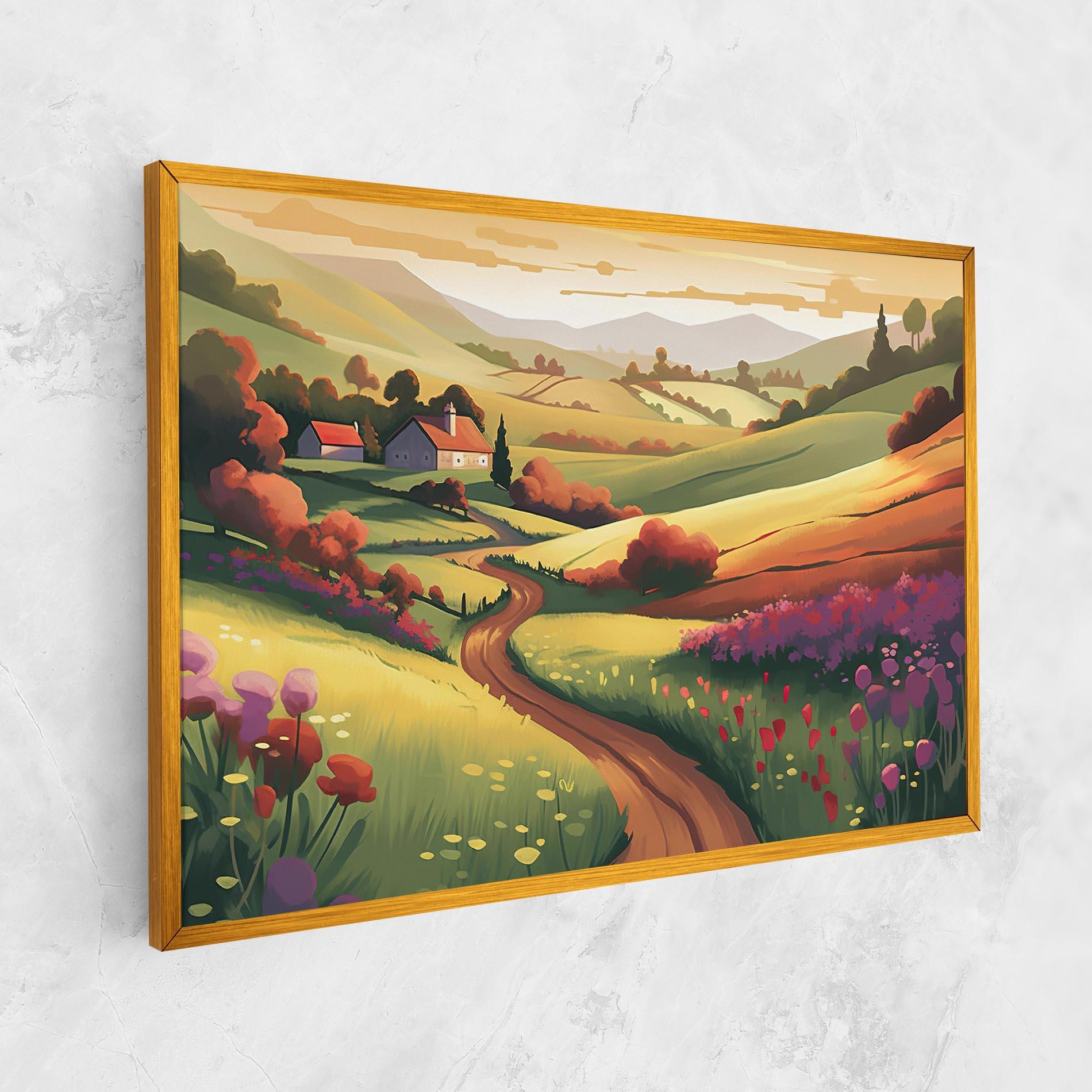Tablou Canvas Countryside Charm mockup 1