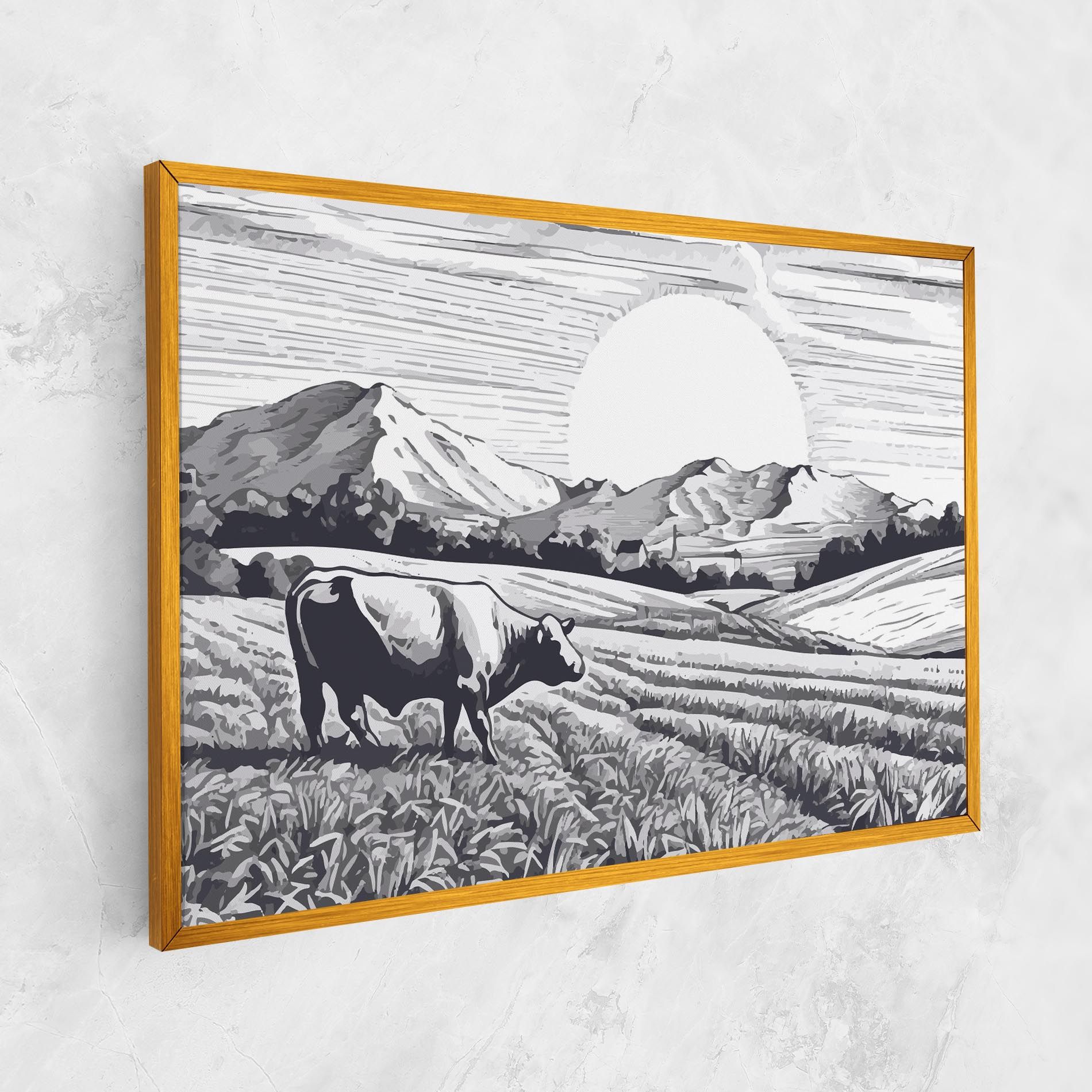 Cow Grey Ink mockup 1