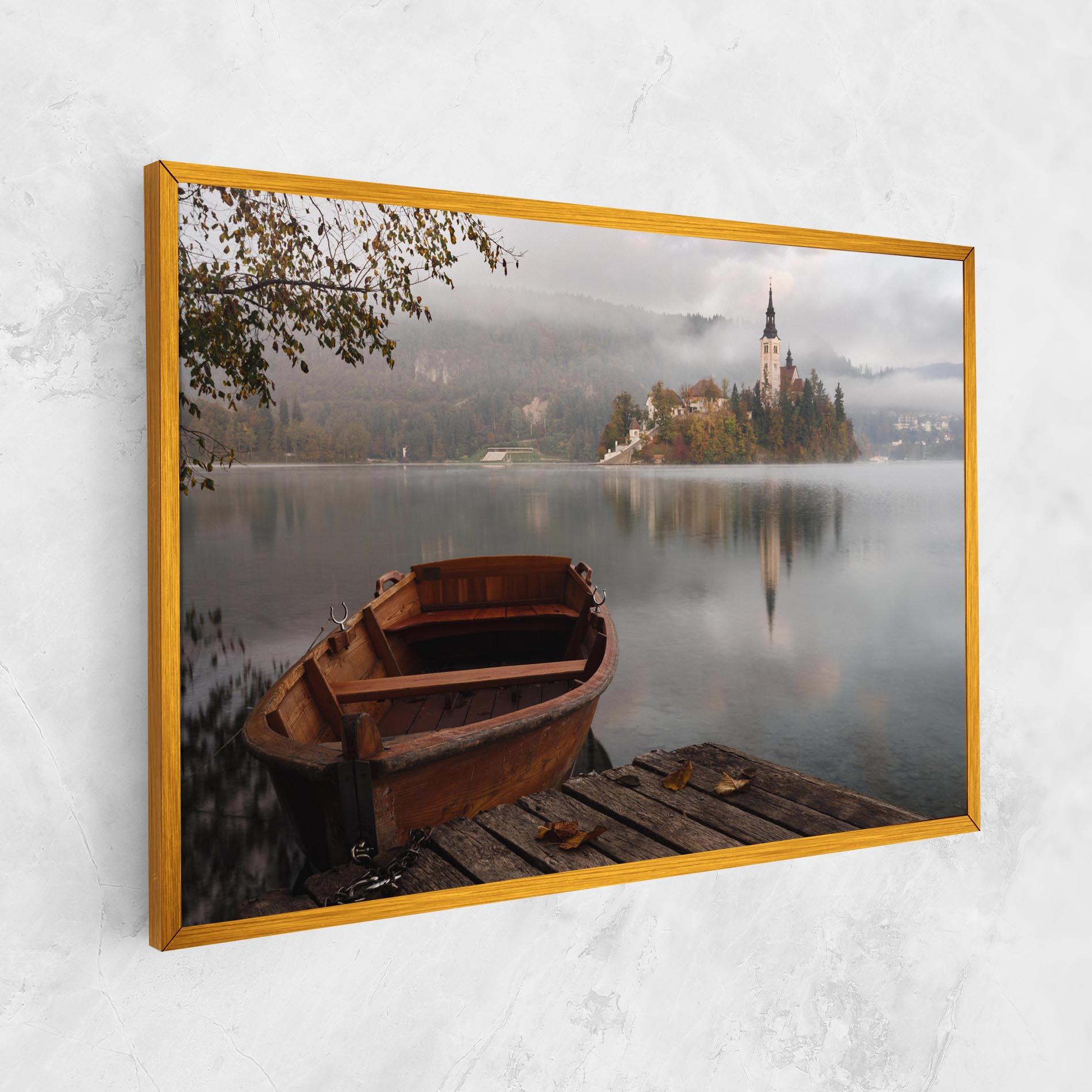 Tablou Canvas Lake Church mockup 1