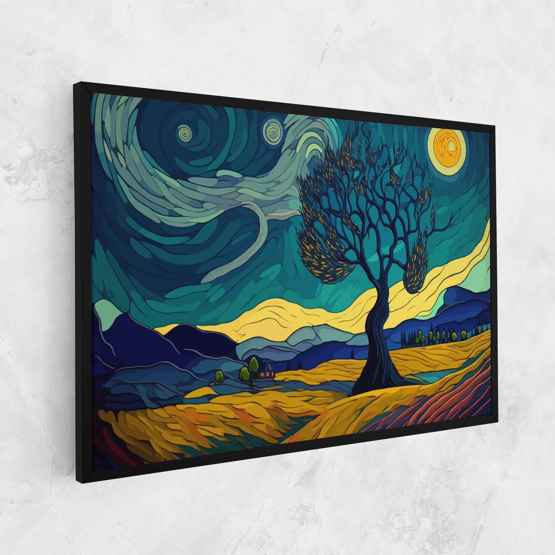 Tablou Canvas Abstract Rural Art mockup 1