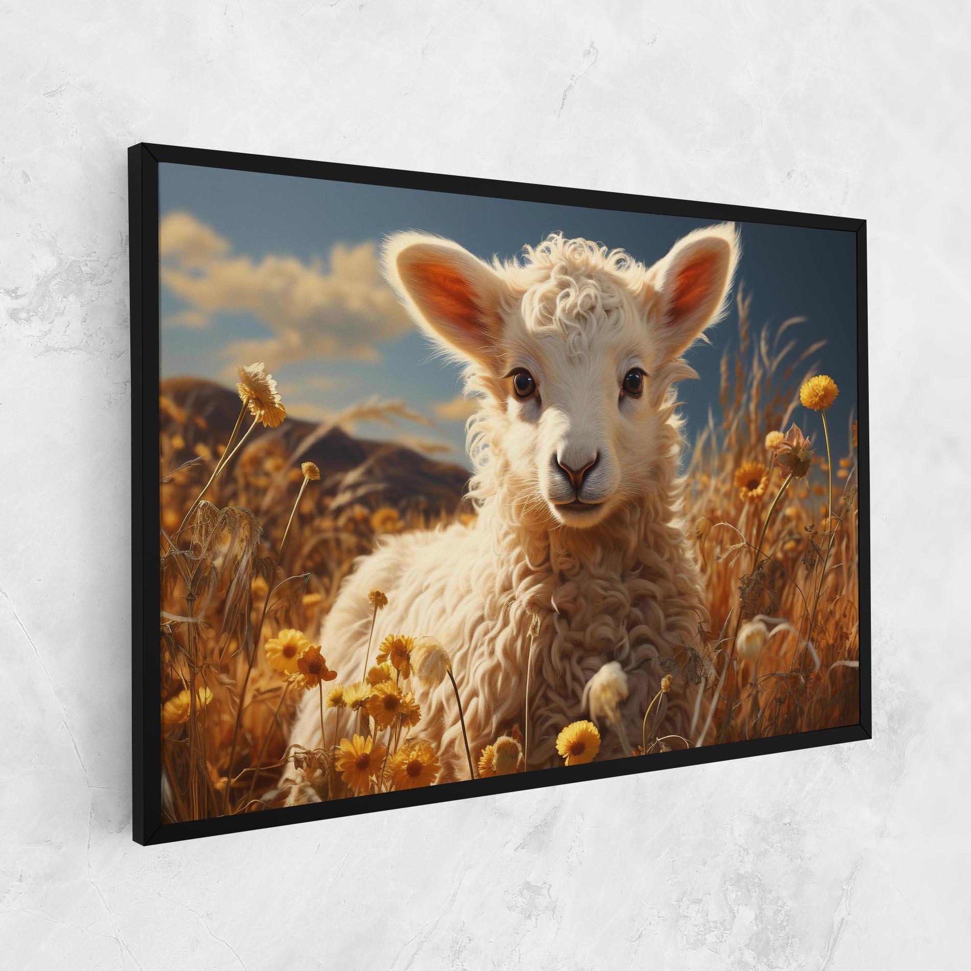 Tablou Canvas Animals Grazing mockup 1