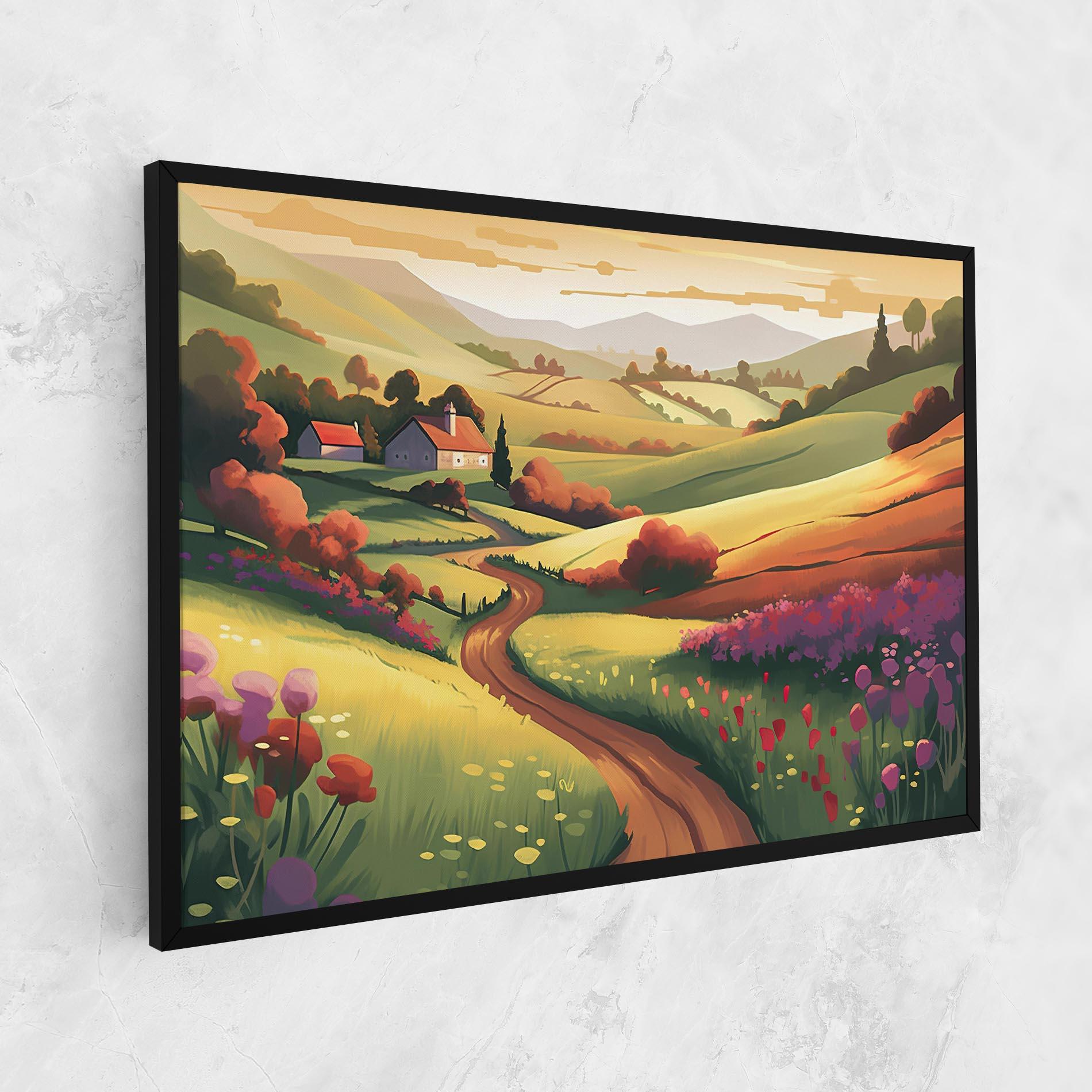 Tablou Canvas Countryside Charm mockup 1