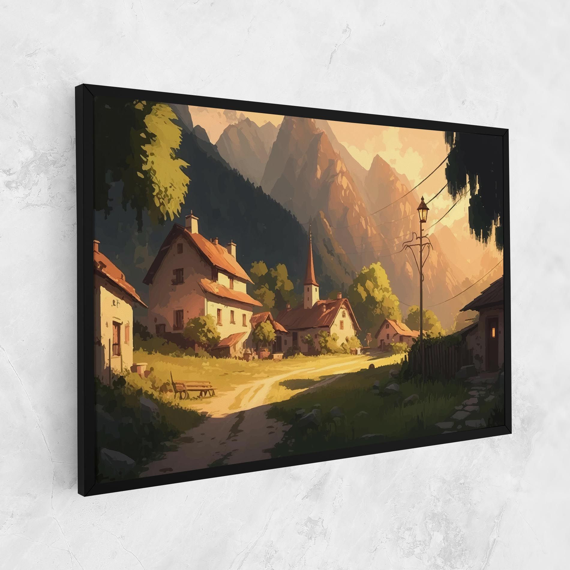 Grassy Village View mockup 1