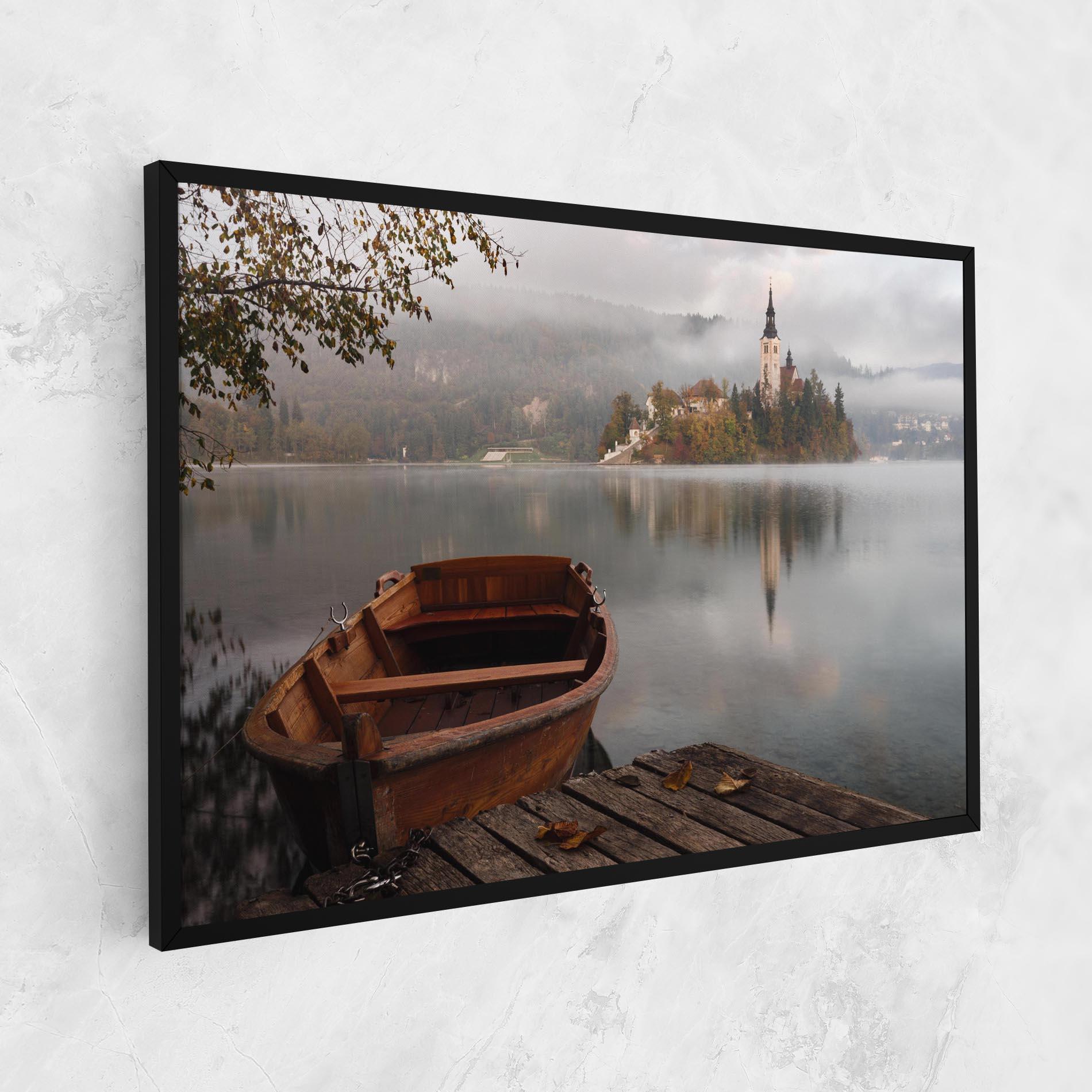 Tablou Canvas Lake Church mockup 1