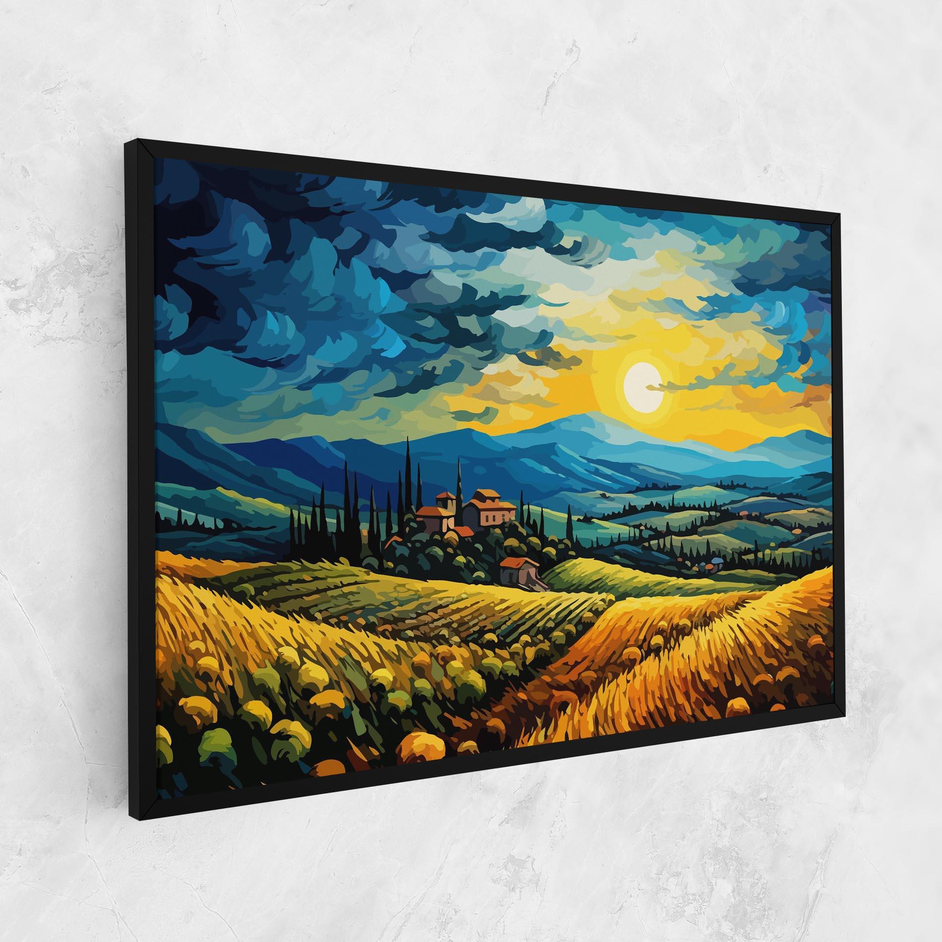 Tablou Canvas Rural Fantasy View mockup 1