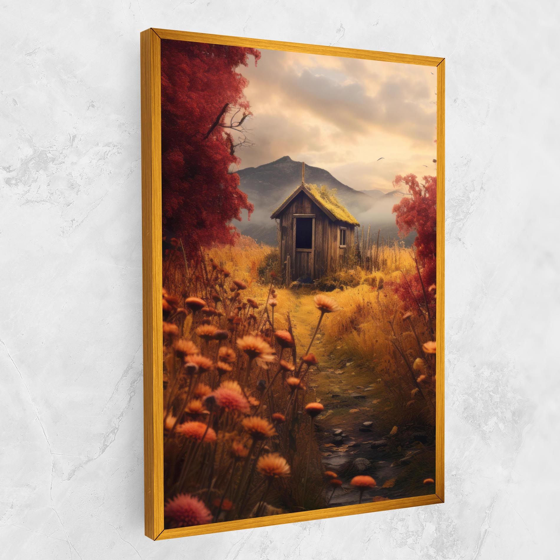 Small Cabin Field mockup 1