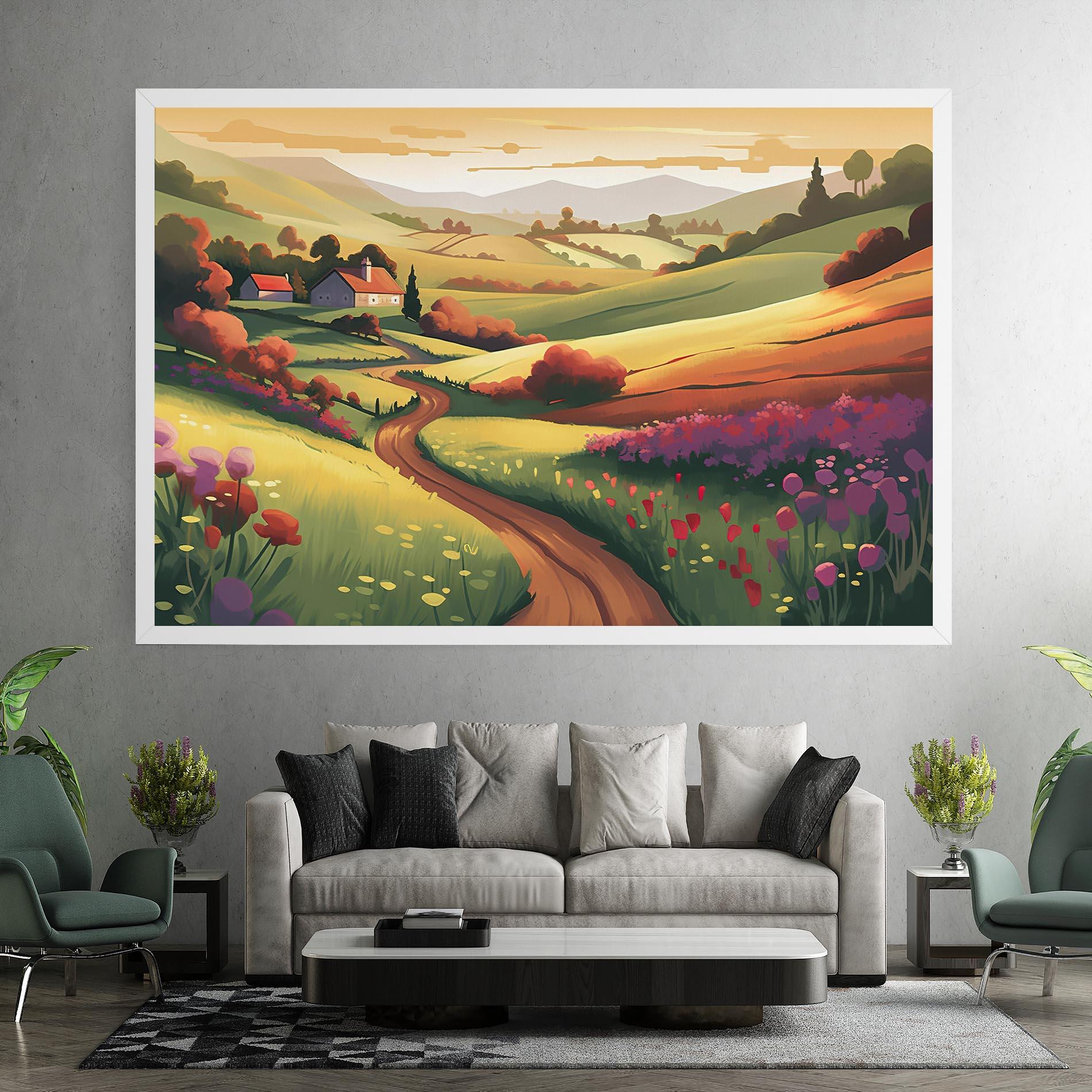 Tablou Canvas Countryside Charm mockup 7
