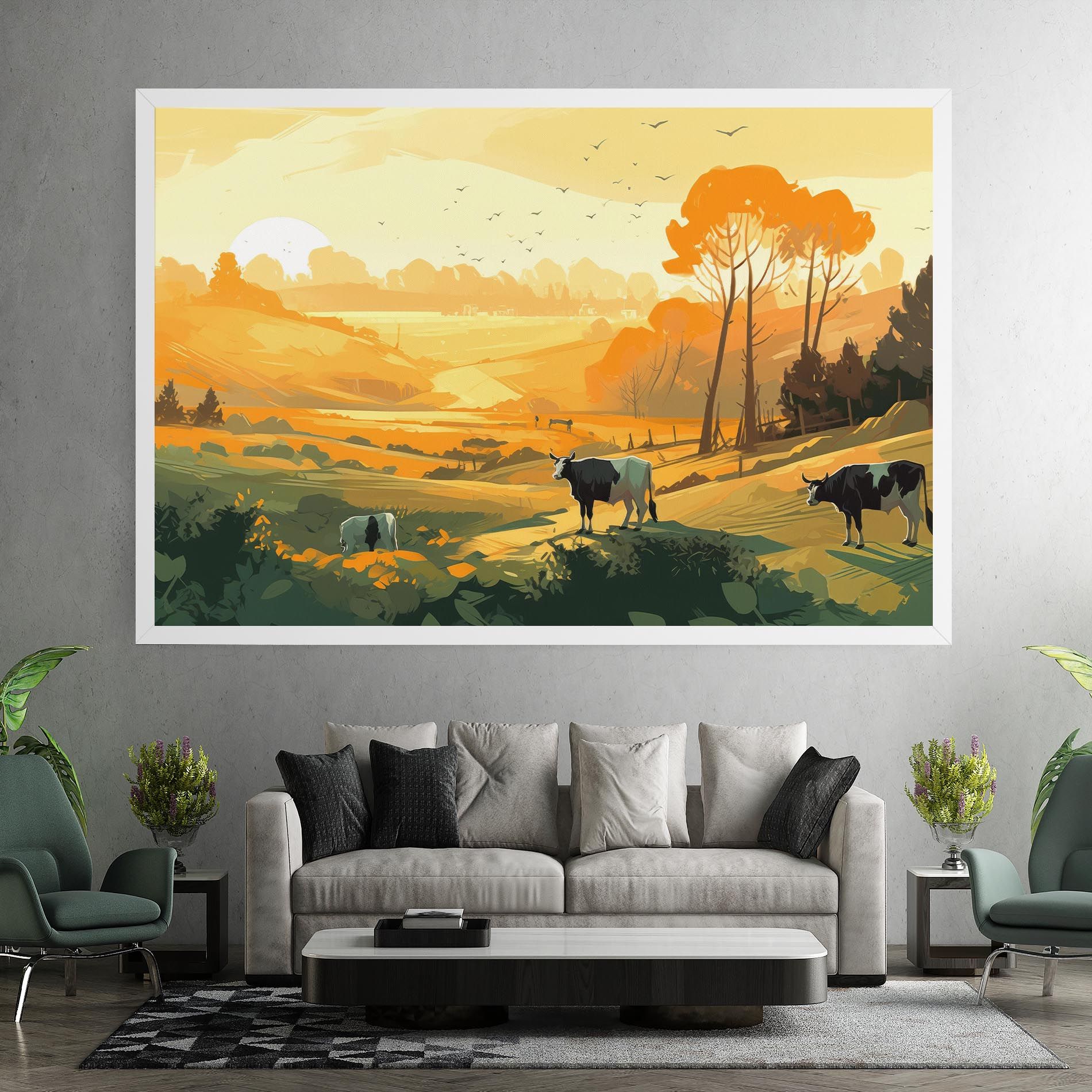 Farm With Sunlight mockup 7
