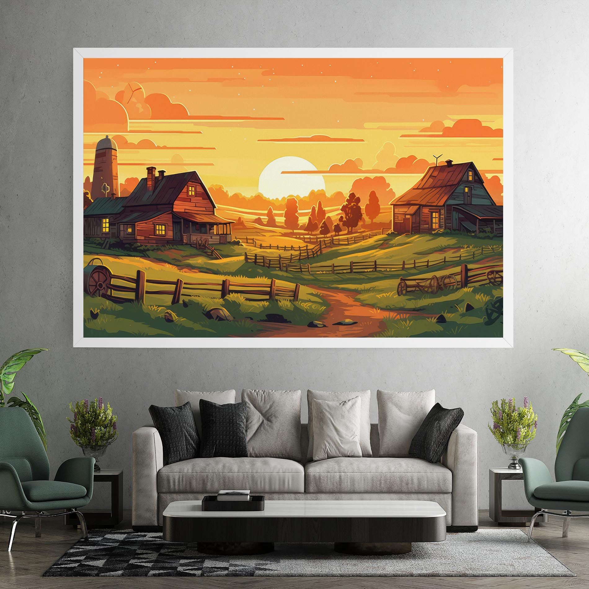 Farmhouse Sunlight mockup 7
