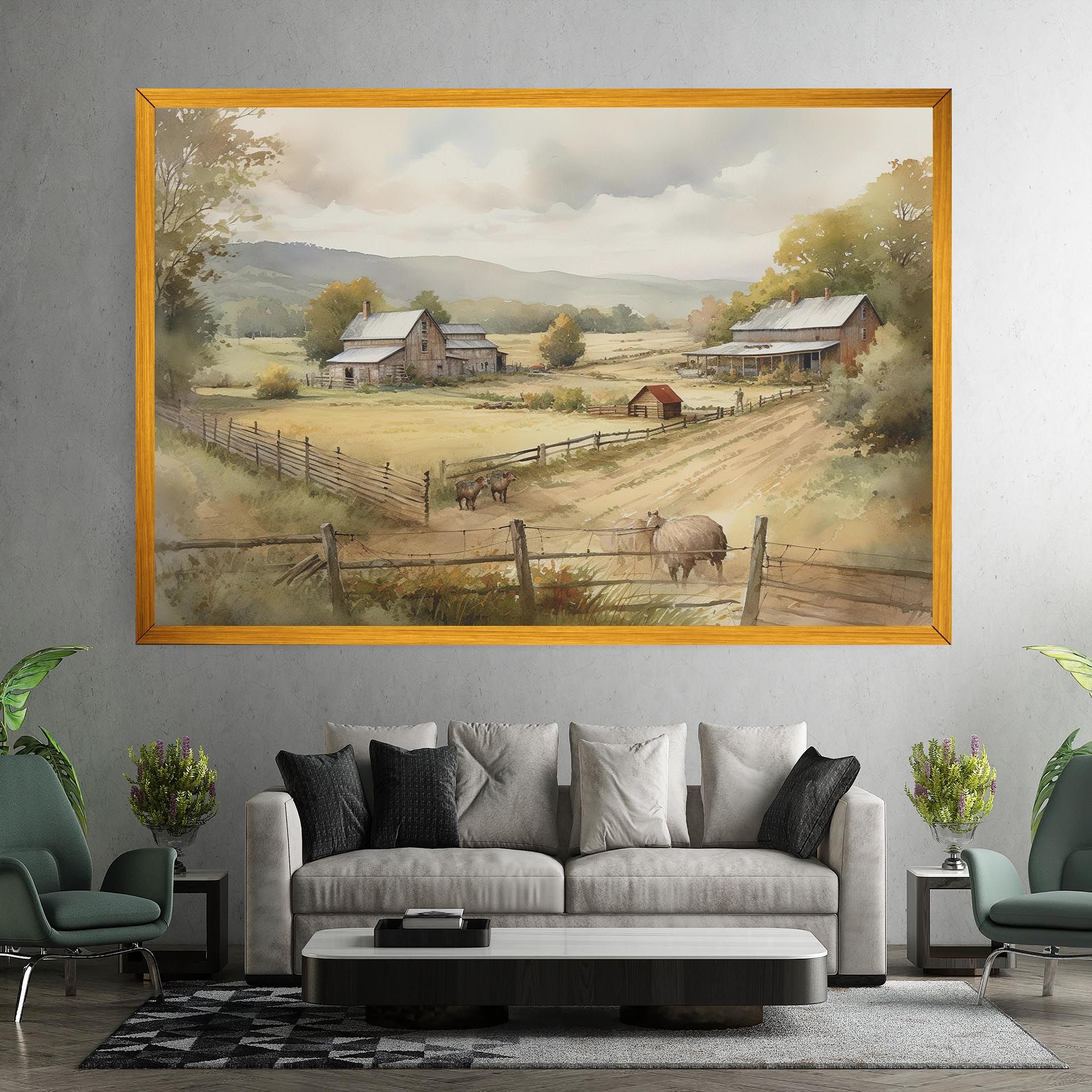 Rural Field mockup 7