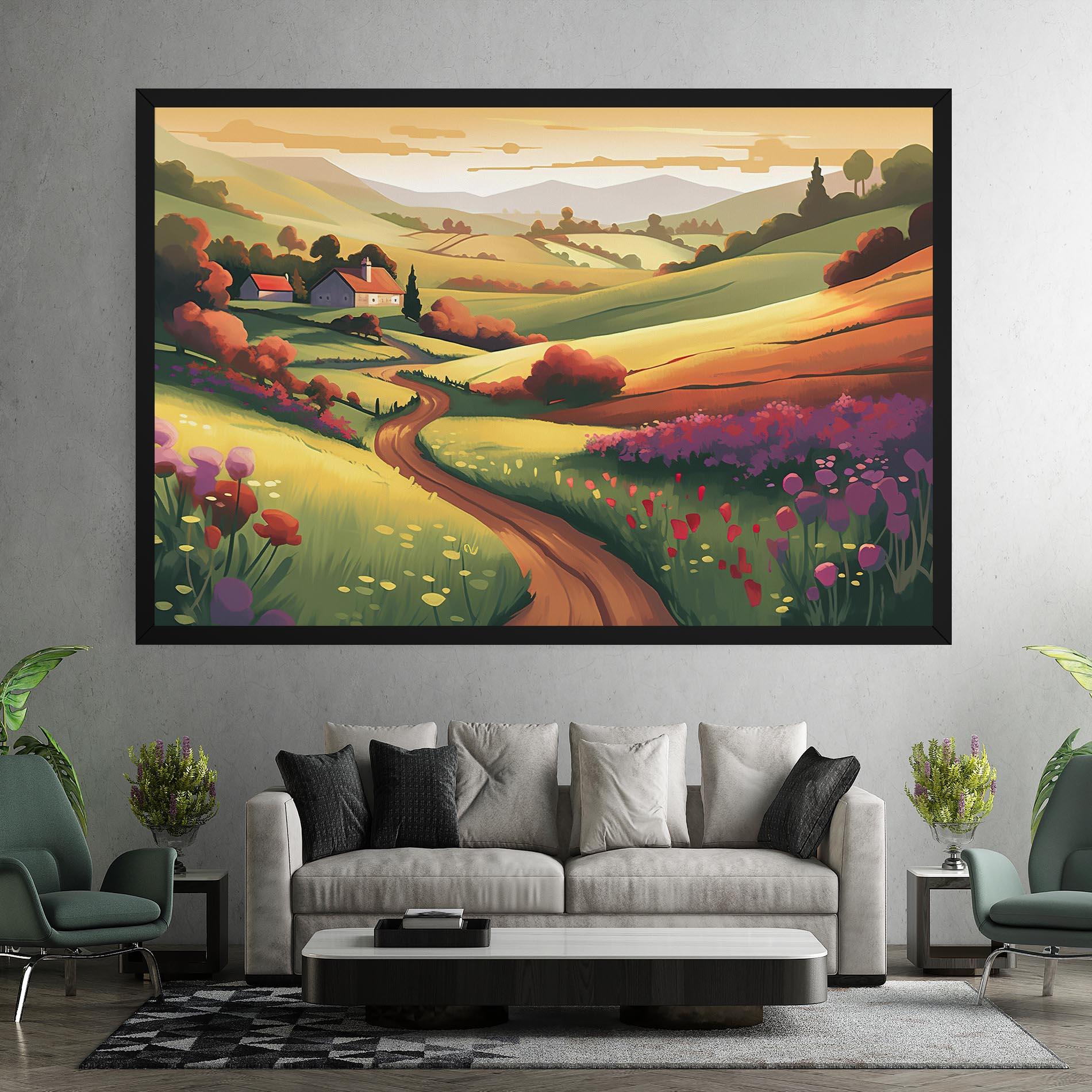 Tablou Canvas Countryside Charm mockup 7
