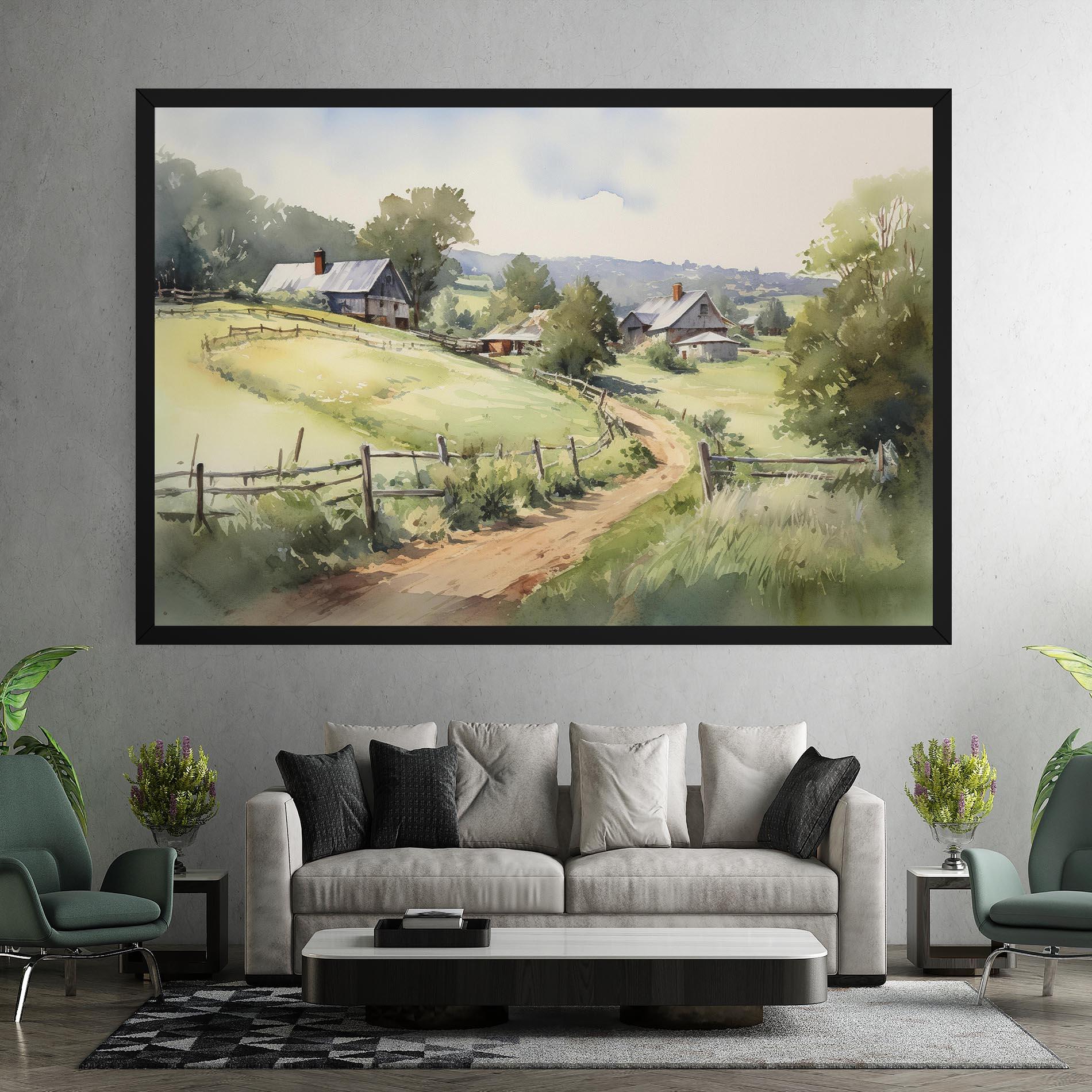 Tablou Canvas Rural Farm mockup 7