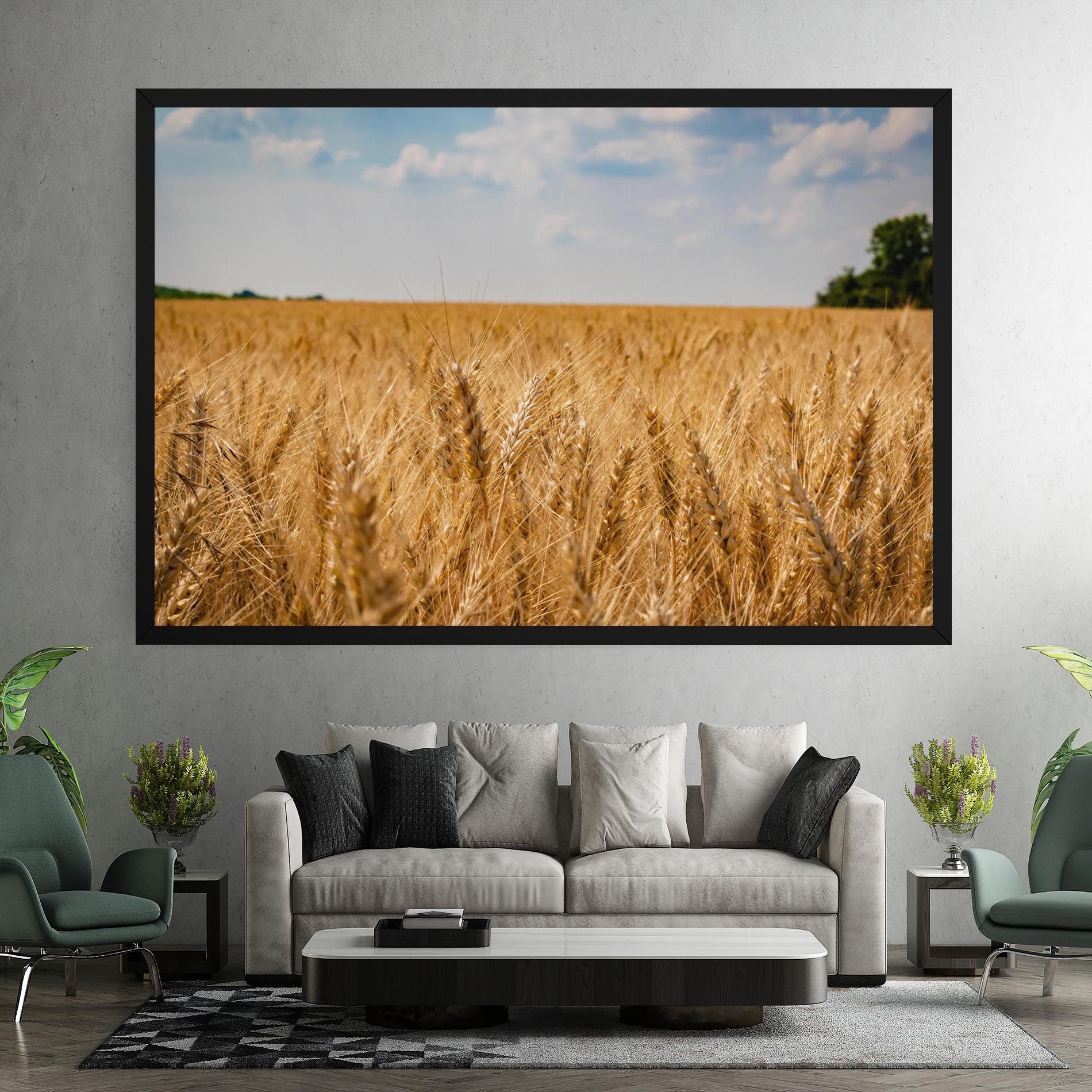Wheat Land View mockup 7