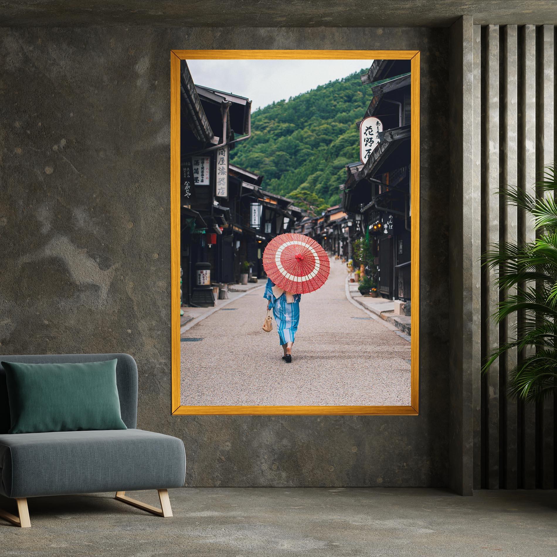 Tablou Canvas China Roads mockup 7