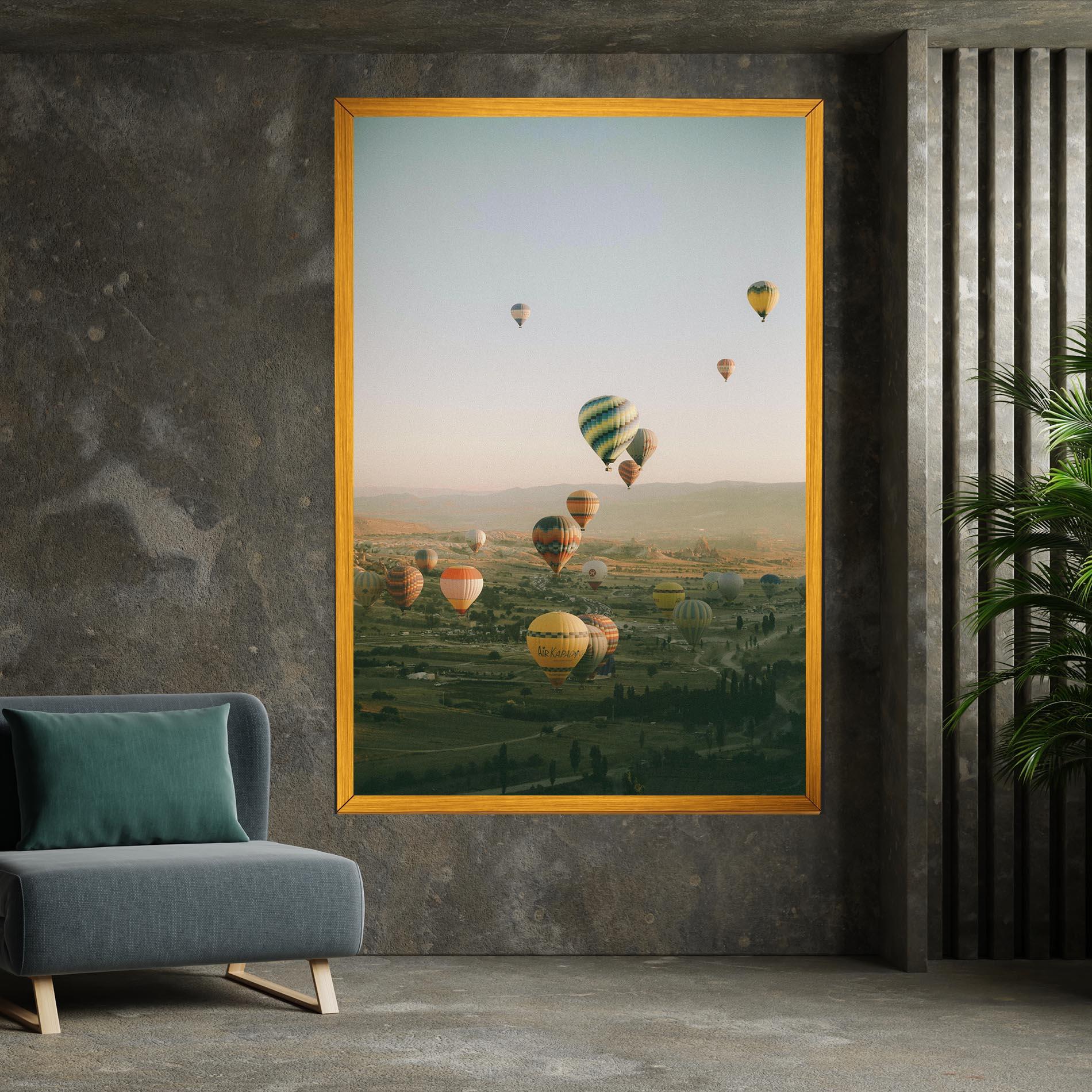 Tablou Canvas Hot Ballons mockup 7