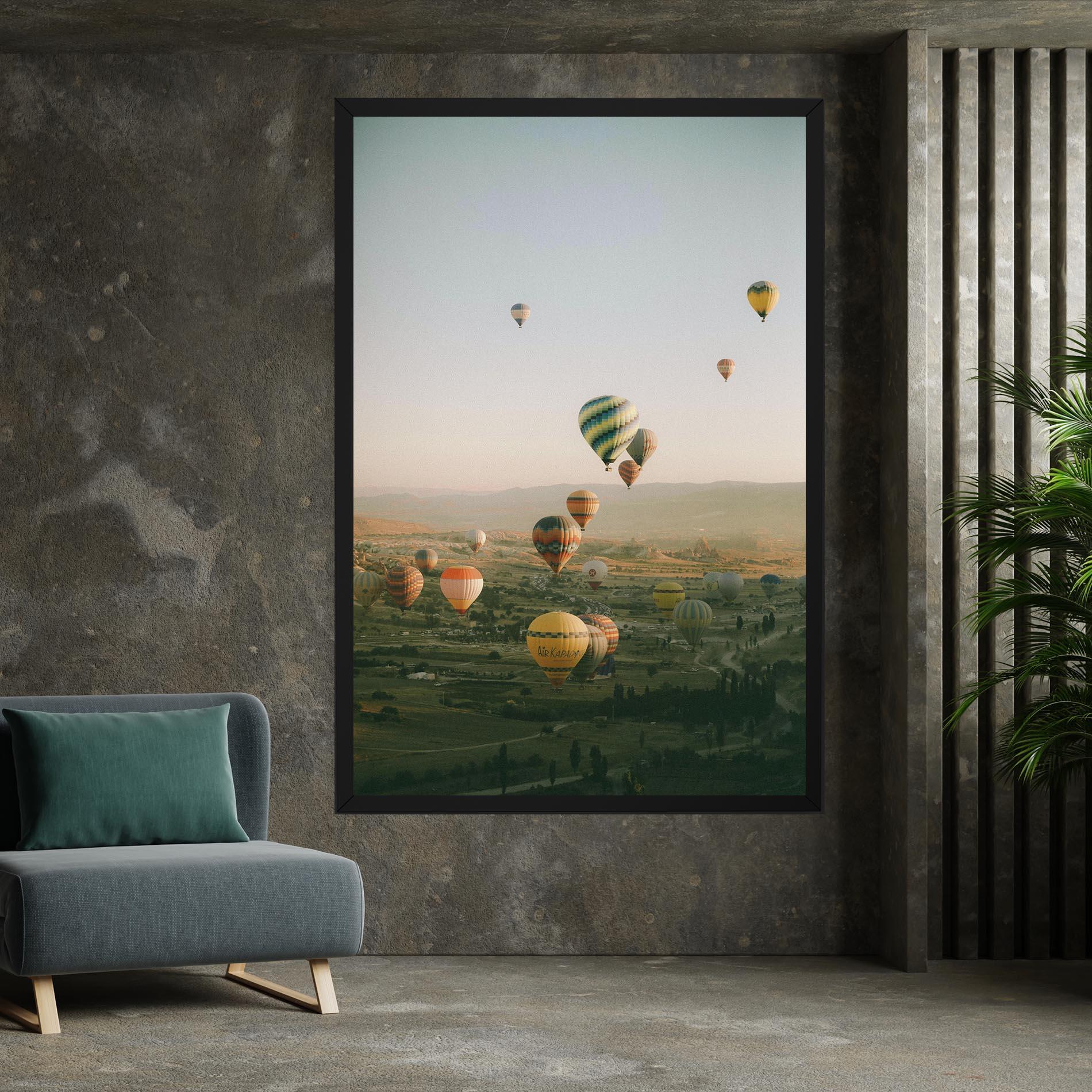 Tablou Canvas Hot Ballons mockup 7