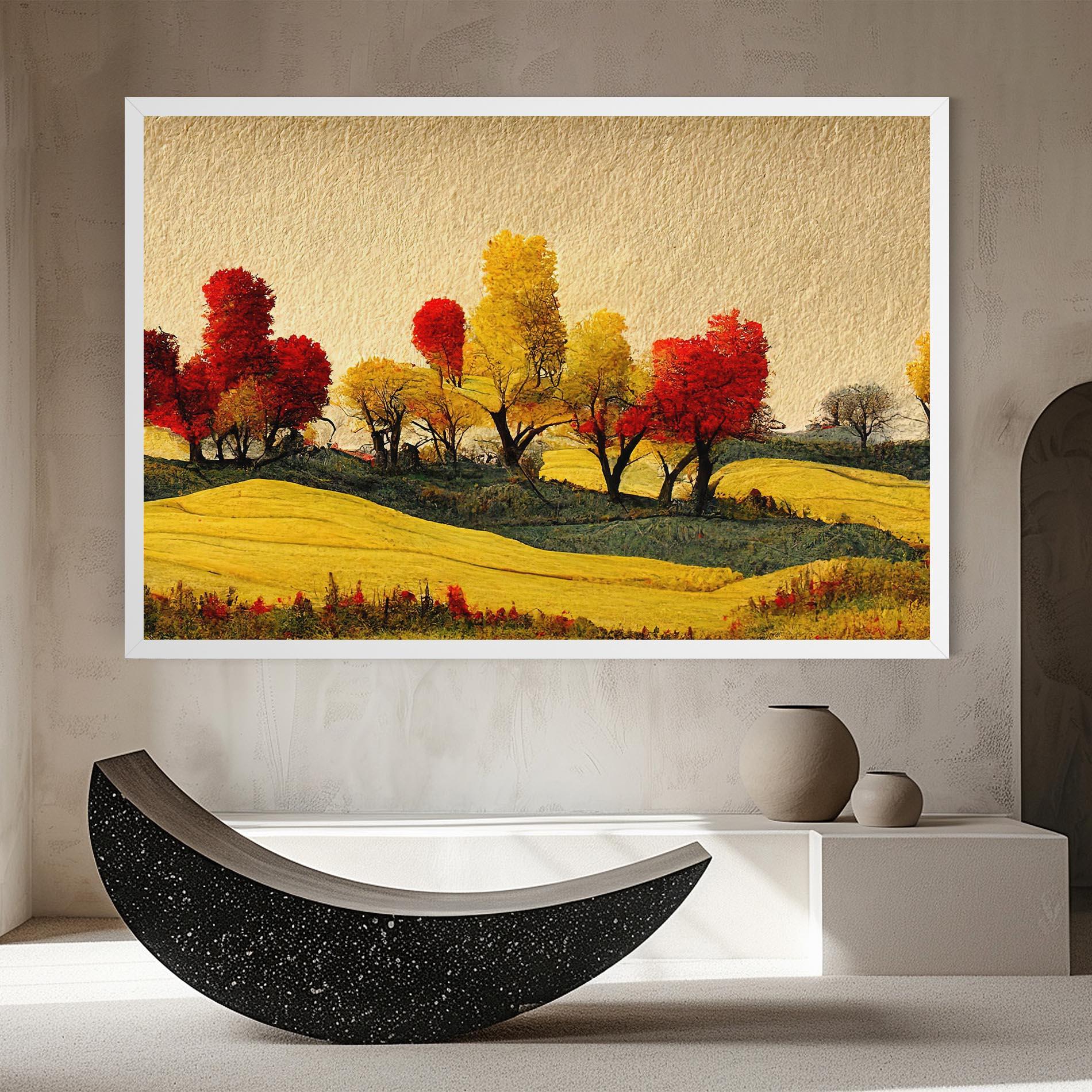 Tablou Canvas Autumn Paper Style mockup 8