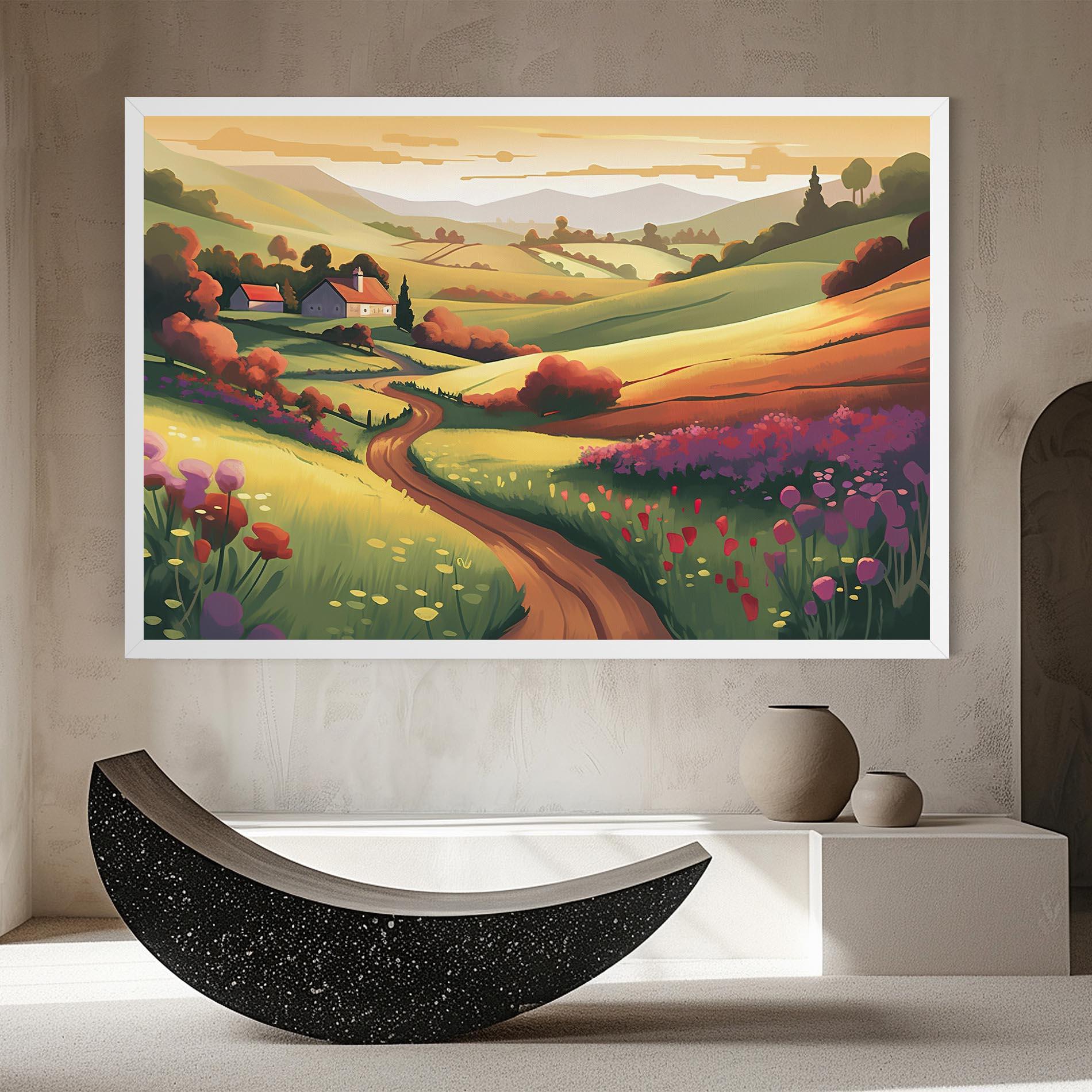 Tablou Canvas Countryside Charm mockup 8