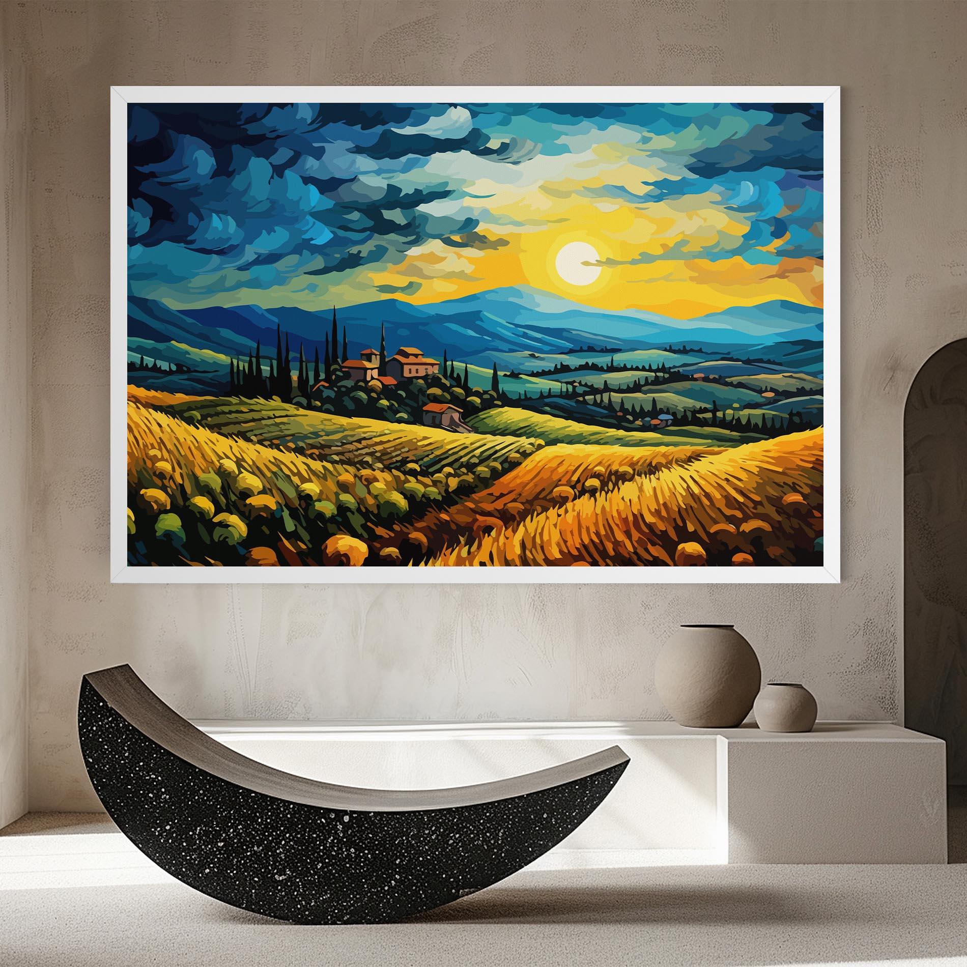 Tablou Canvas Rural Fantasy View mockup 8