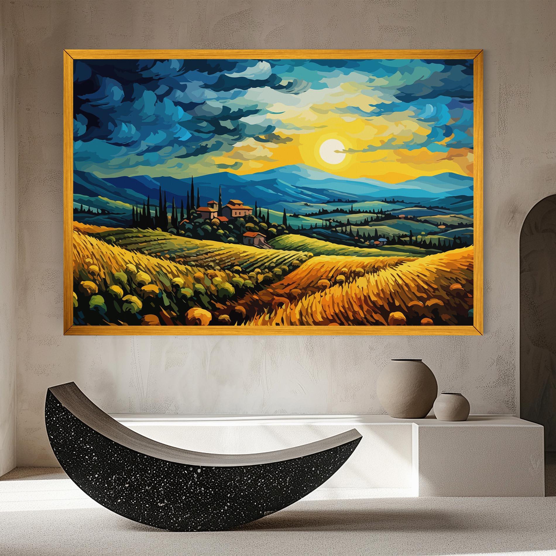 Tablou Canvas Rural Fantasy View mockup 8