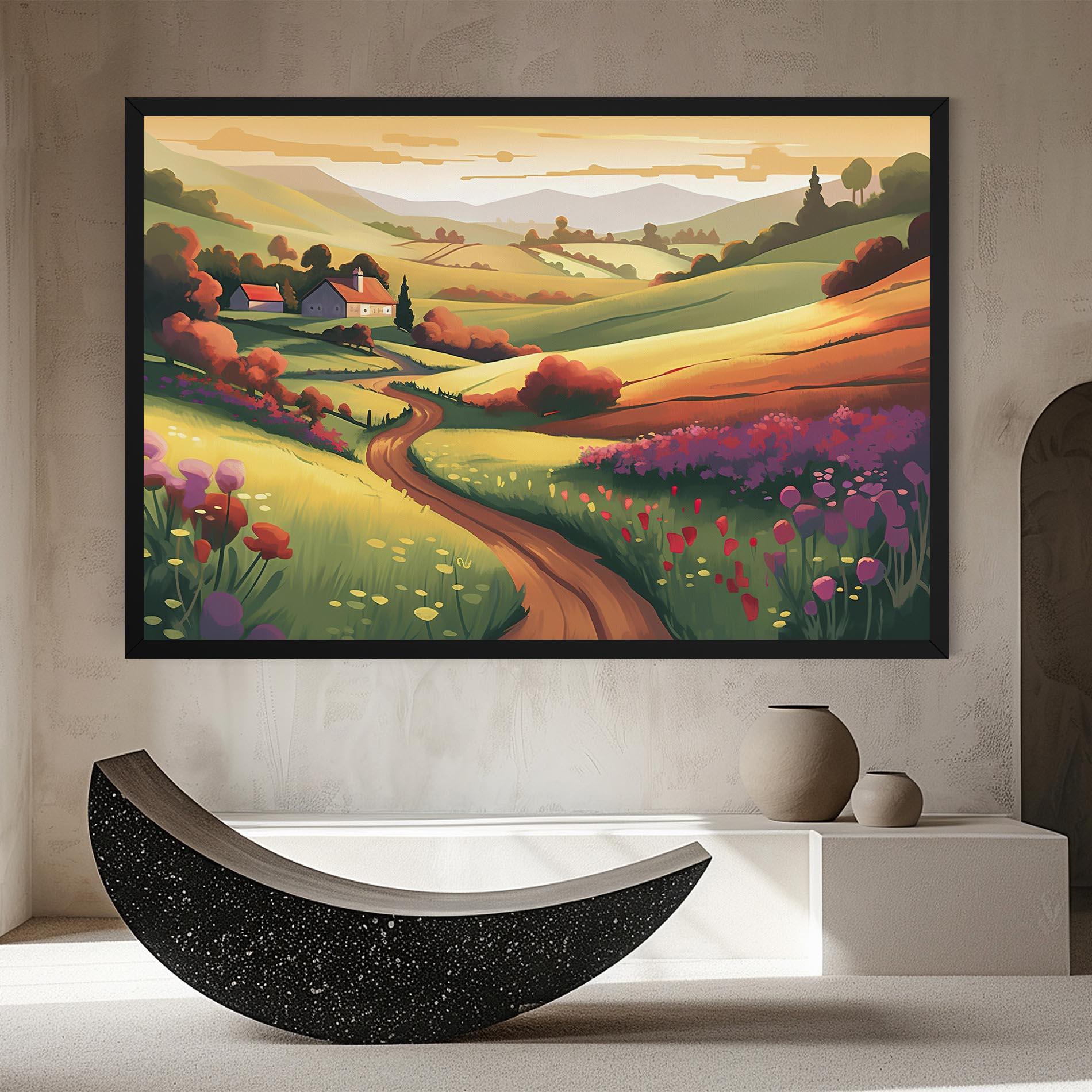 Tablou Canvas Countryside Charm mockup 8