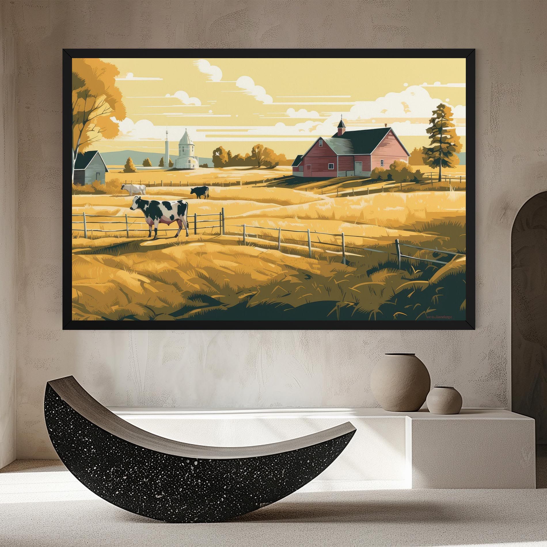 Cows Sunlight Farm mockup 8