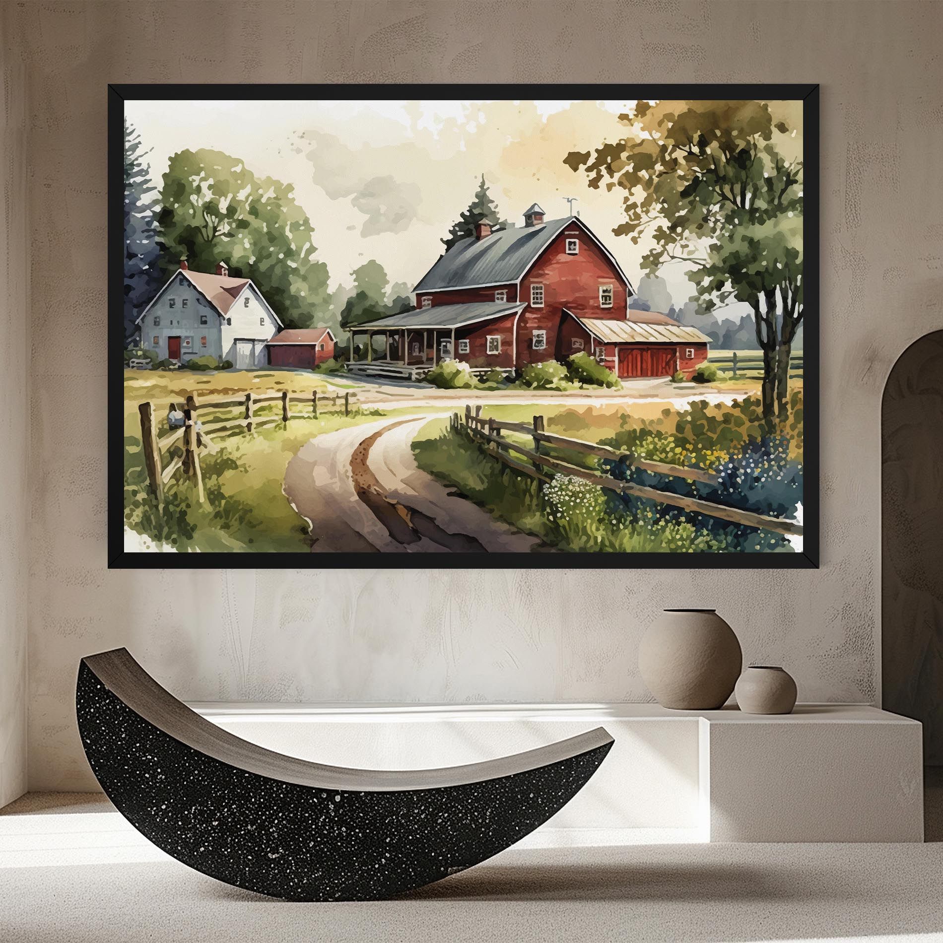 Farmhouse Painting mockup 8