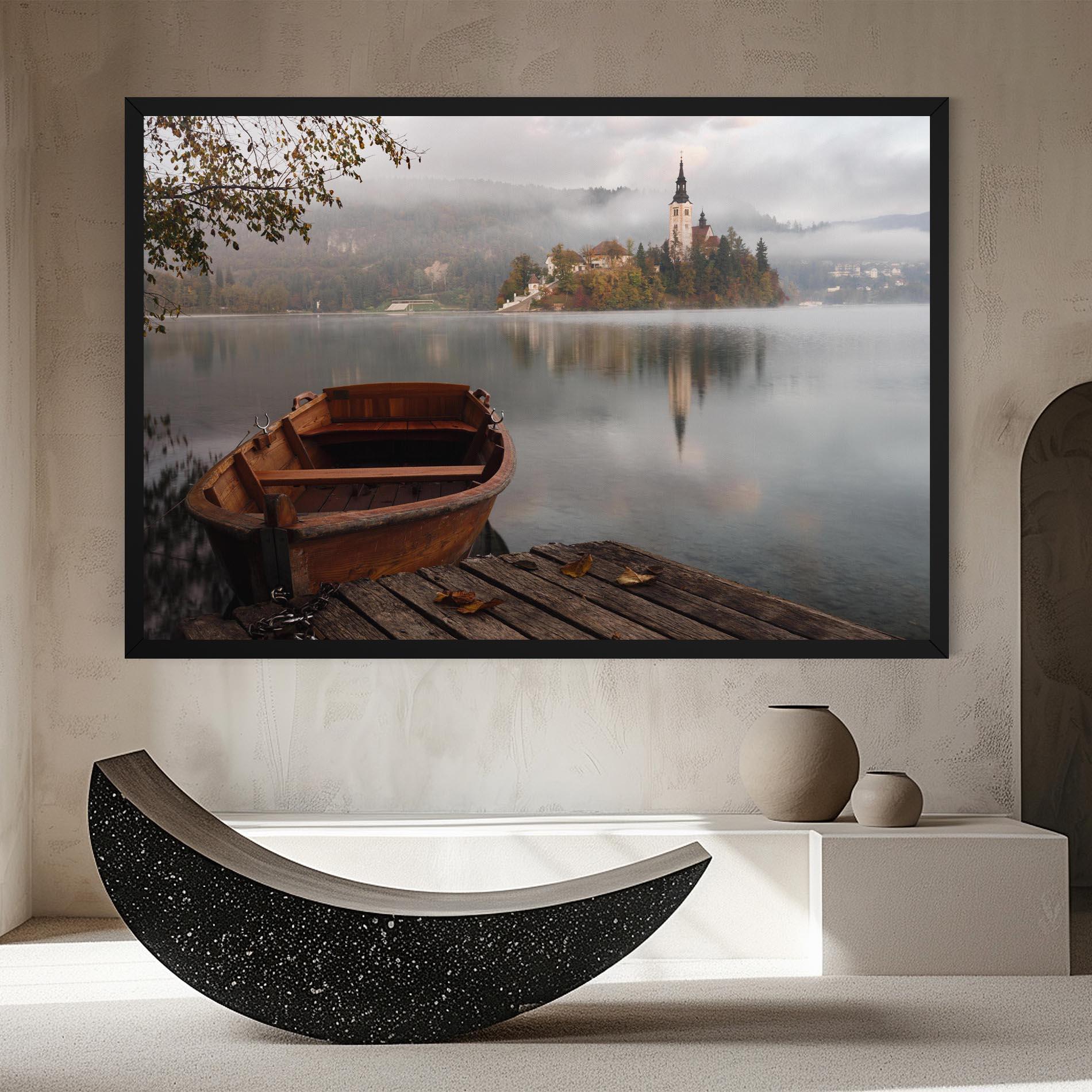 Tablou Canvas Lake Church mockup 8