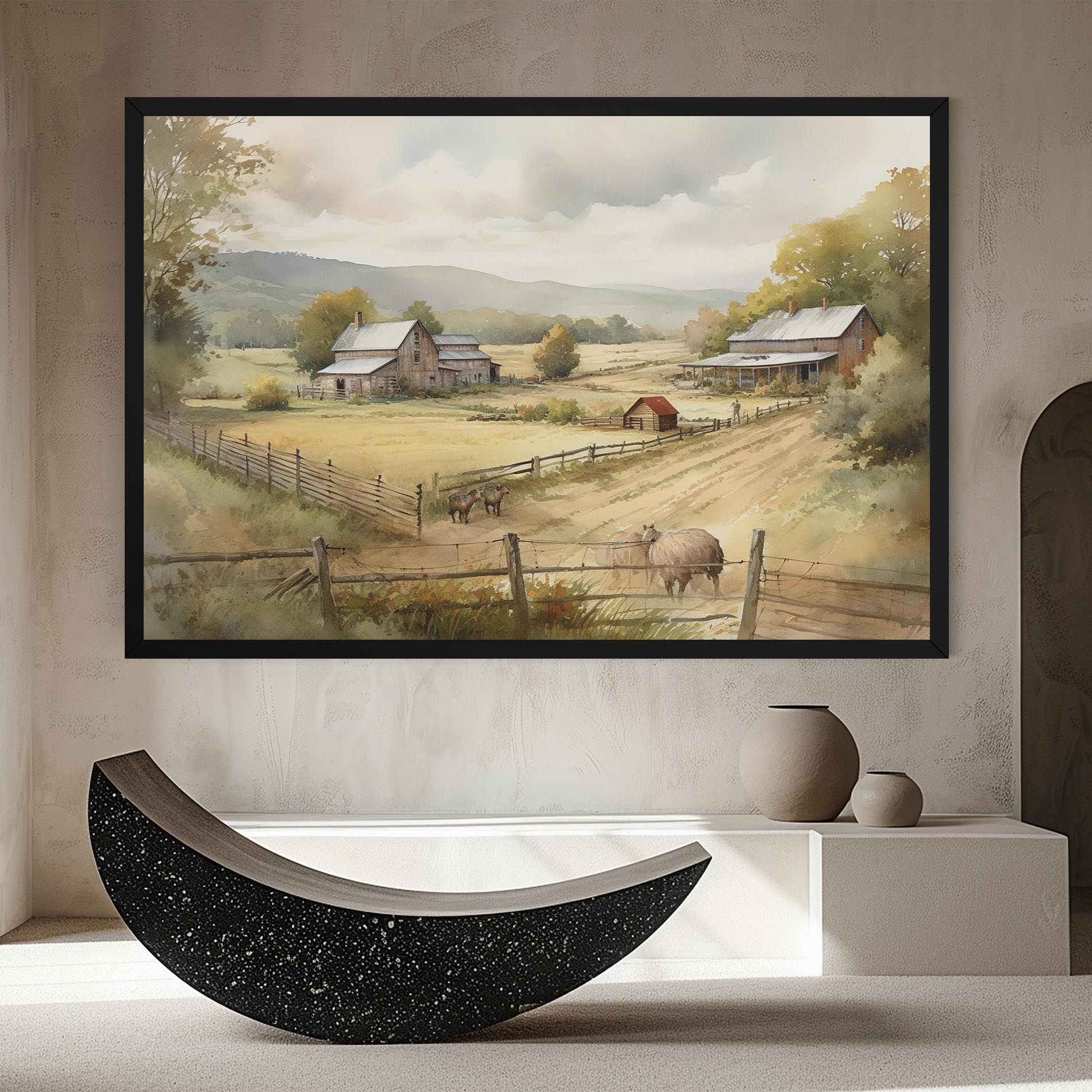 Rural Field mockup 8