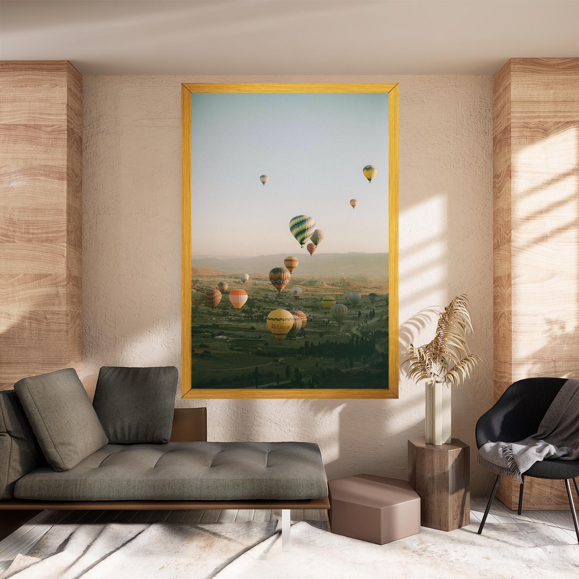 Tablou Canvas Hot Ballons mockup 8